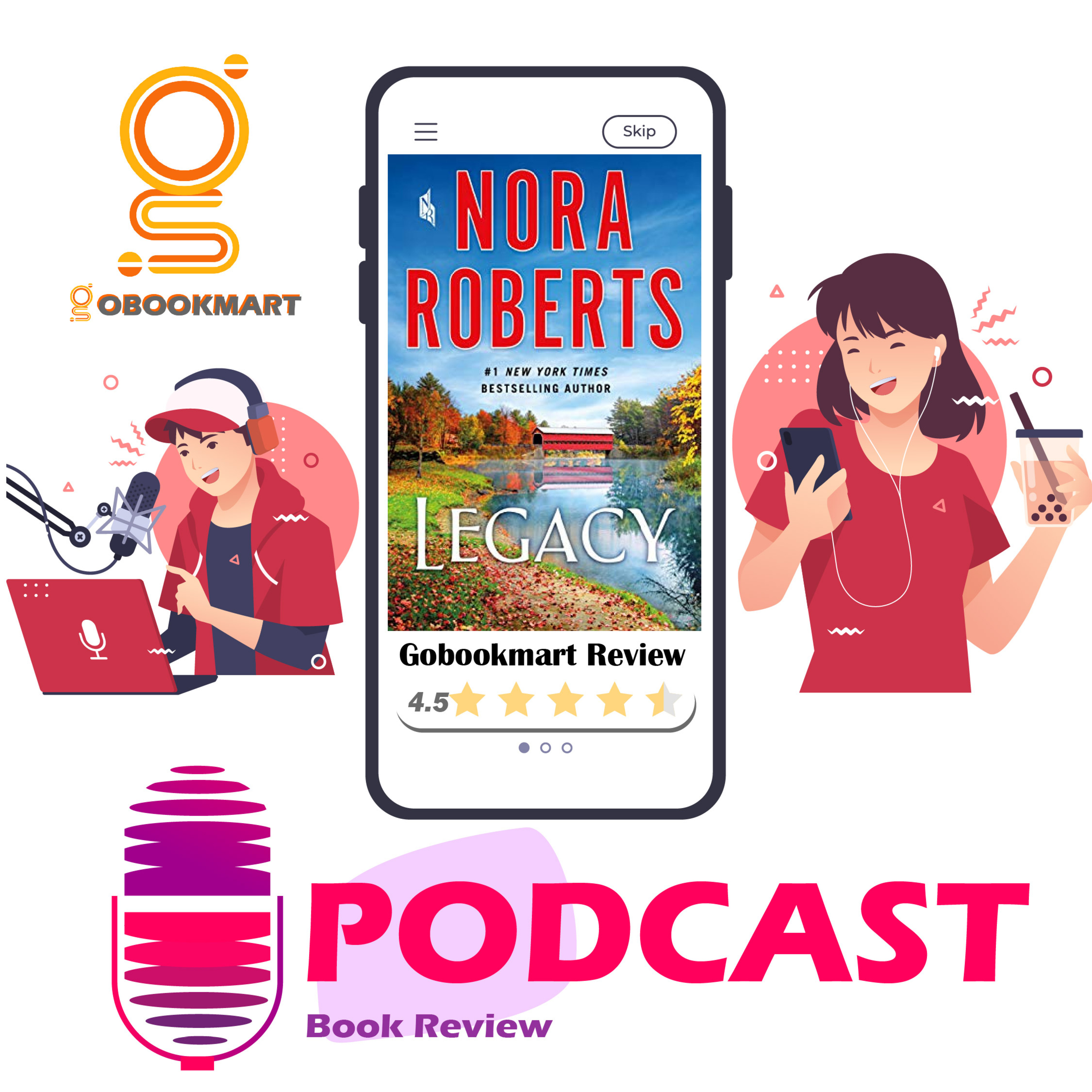Legacy: By Nora Roberts | Book Review Podcast episode artwork