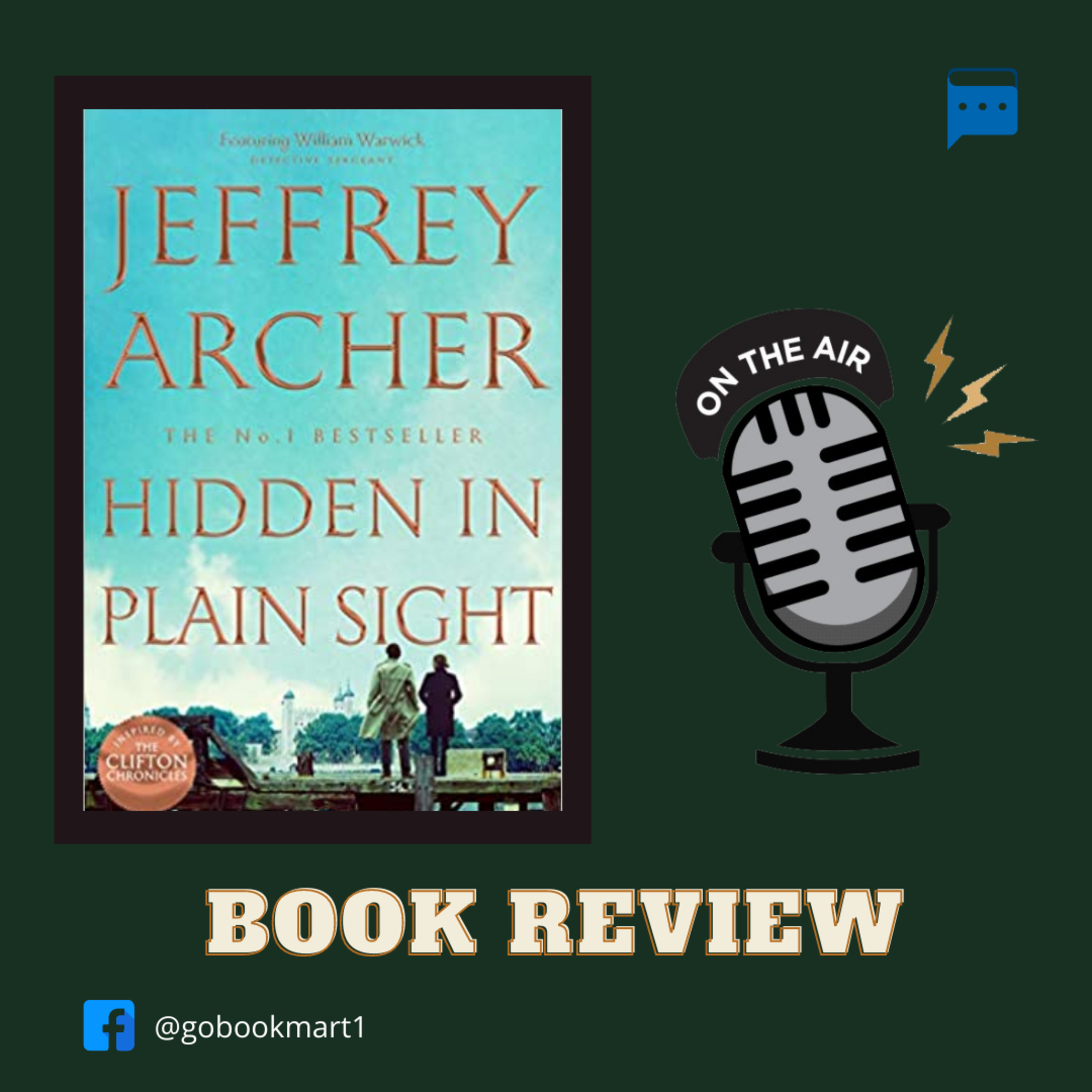 Hidden in plain sight : By - Jeffrey Archer - Novel Review episode artwork