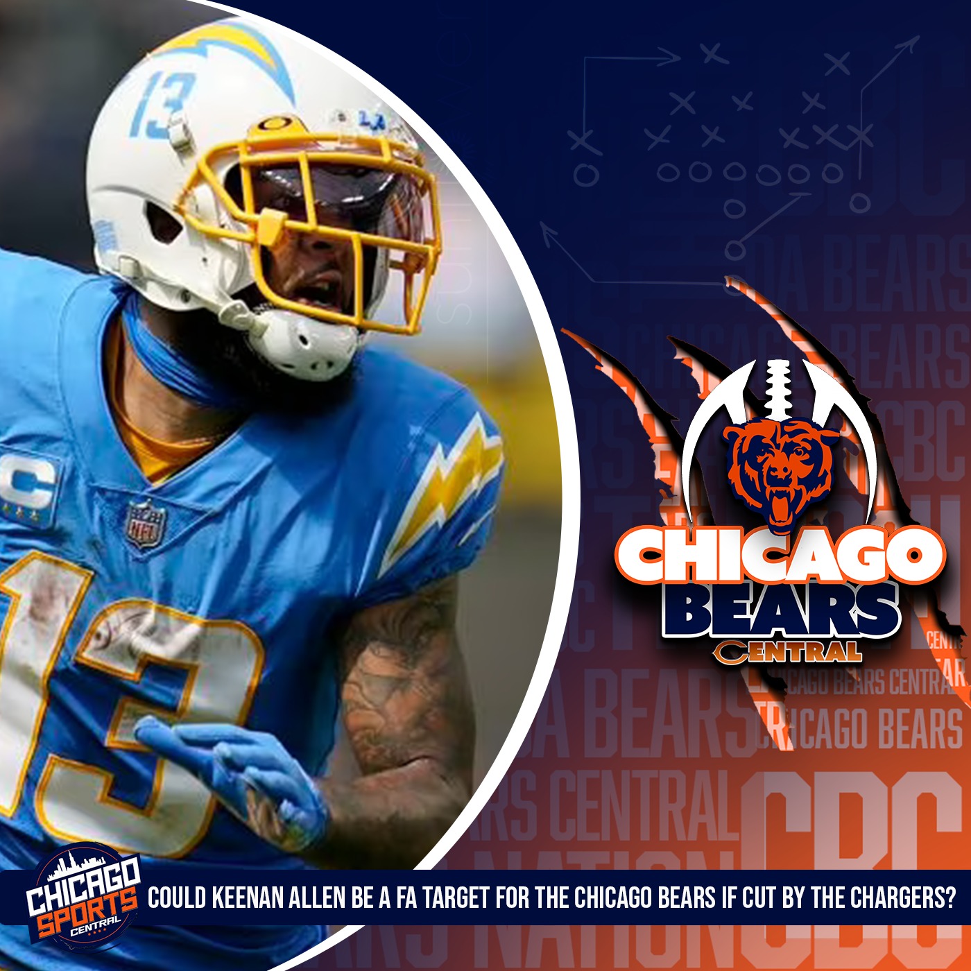 Could Keenan Allen Be A FA Target For The Chicago Bears If Cut by The Chargers? | TE Draft Prospects