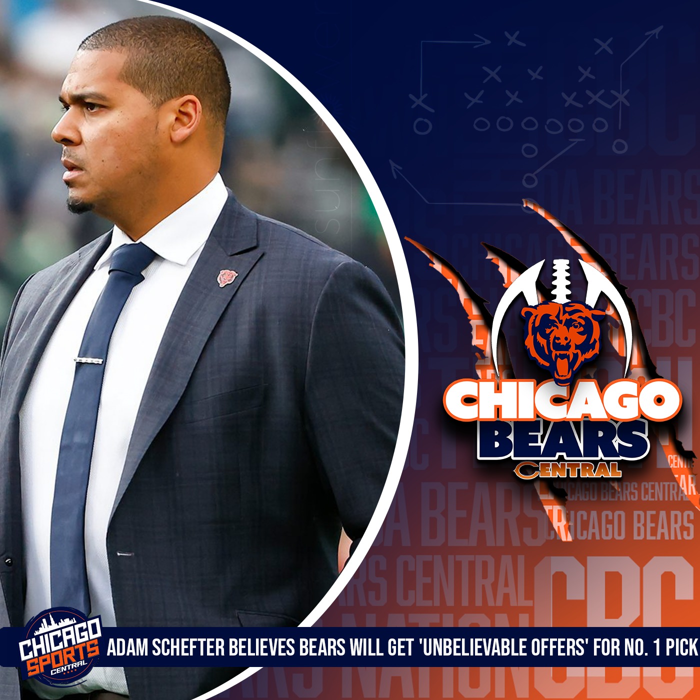 Adam Schefter Believes Bears Will Get 'Unbelievable Offers' For No. 1 Pick