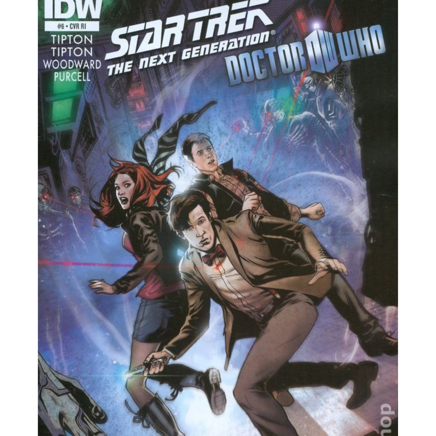 Star Trek The Next Generation Doctor Who Assimilation² Chapter 6 episode artwork