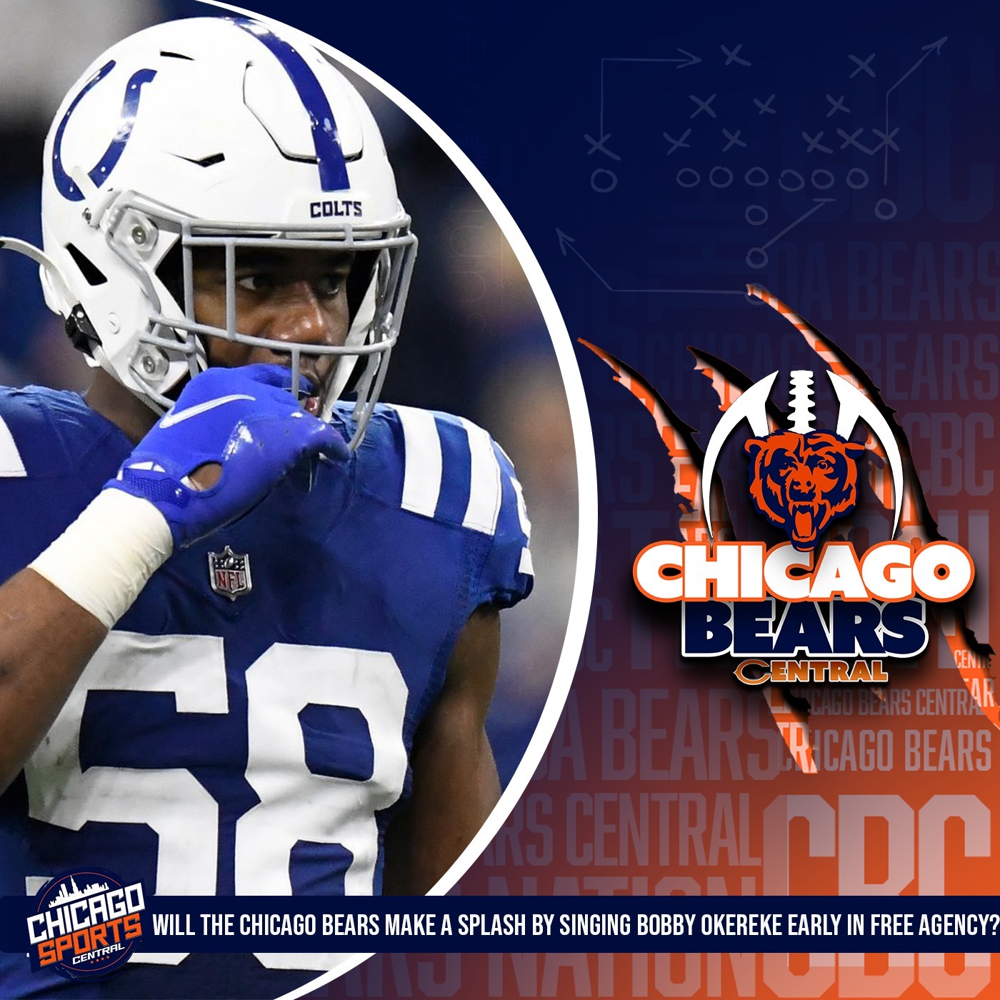 Will The Chicago Bears Make A Splash By Signing Bobby Okereke Early In Free Agency?