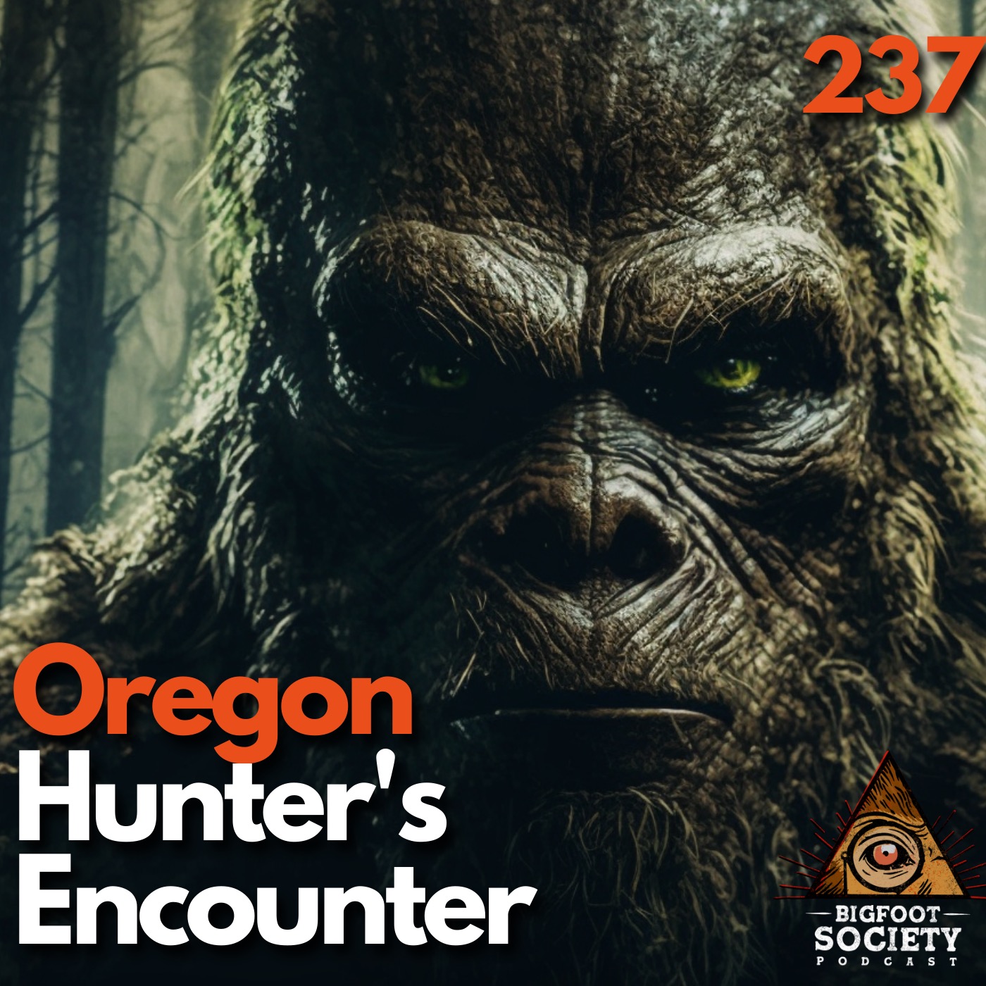 Oregon Hunter's Terrifying Encounters: Loud Whoops and Rock-Throwing Creature - A Bigfoot Society Podcast Interview with Ian