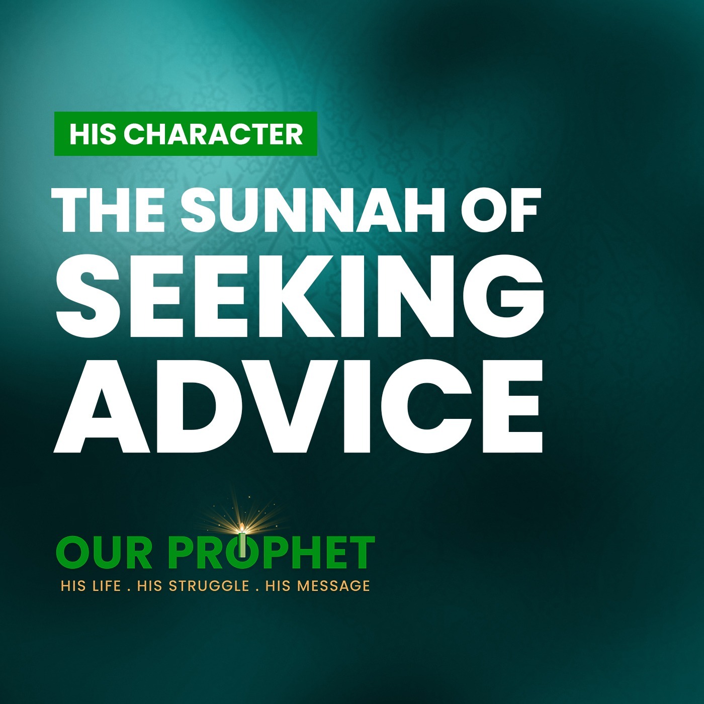 Ep 237: How The Prophet Used To Consult His Wives & Companions  | #OurProphet episode artwork