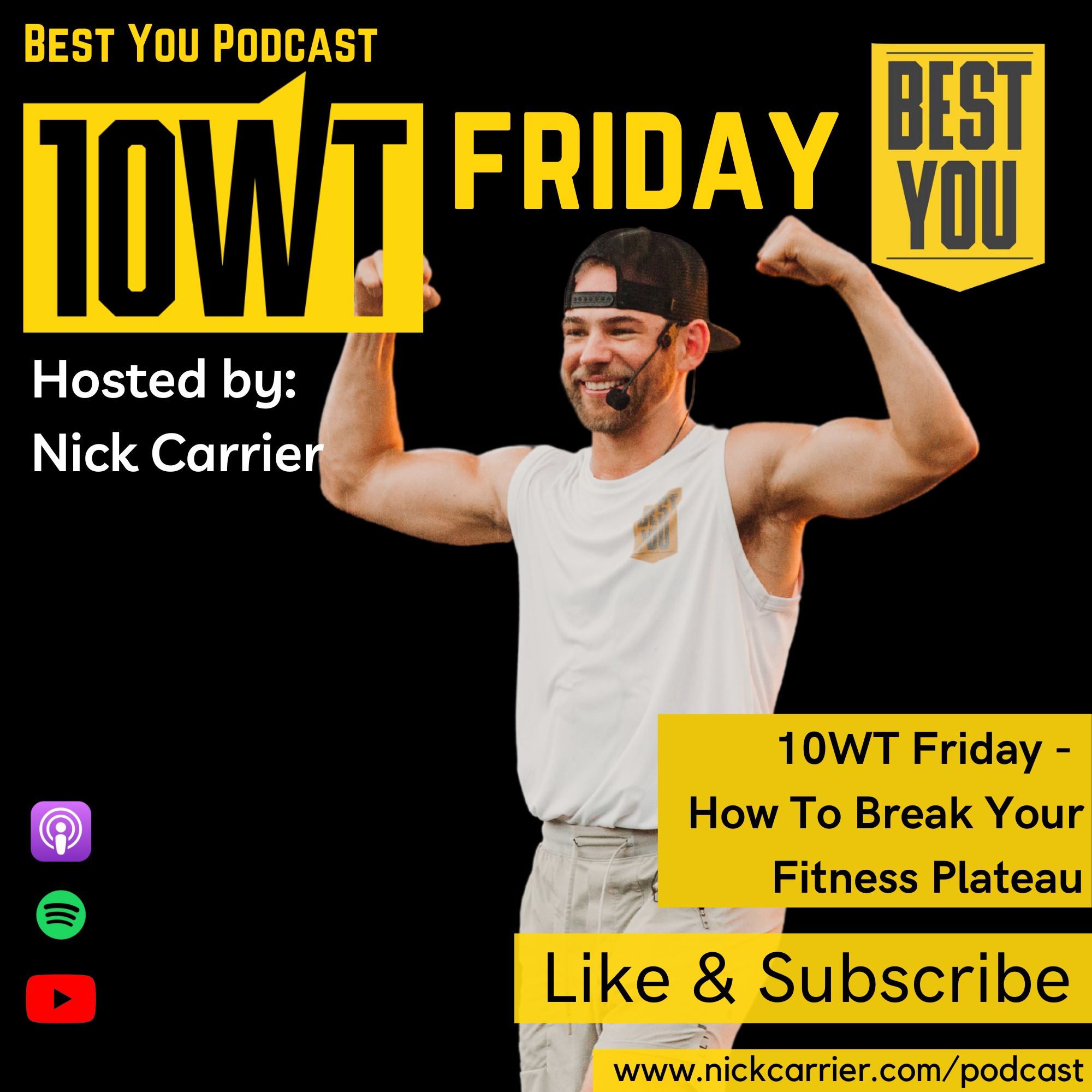 10WT Friday - How To Break Your Fitness Plateau episode artwork