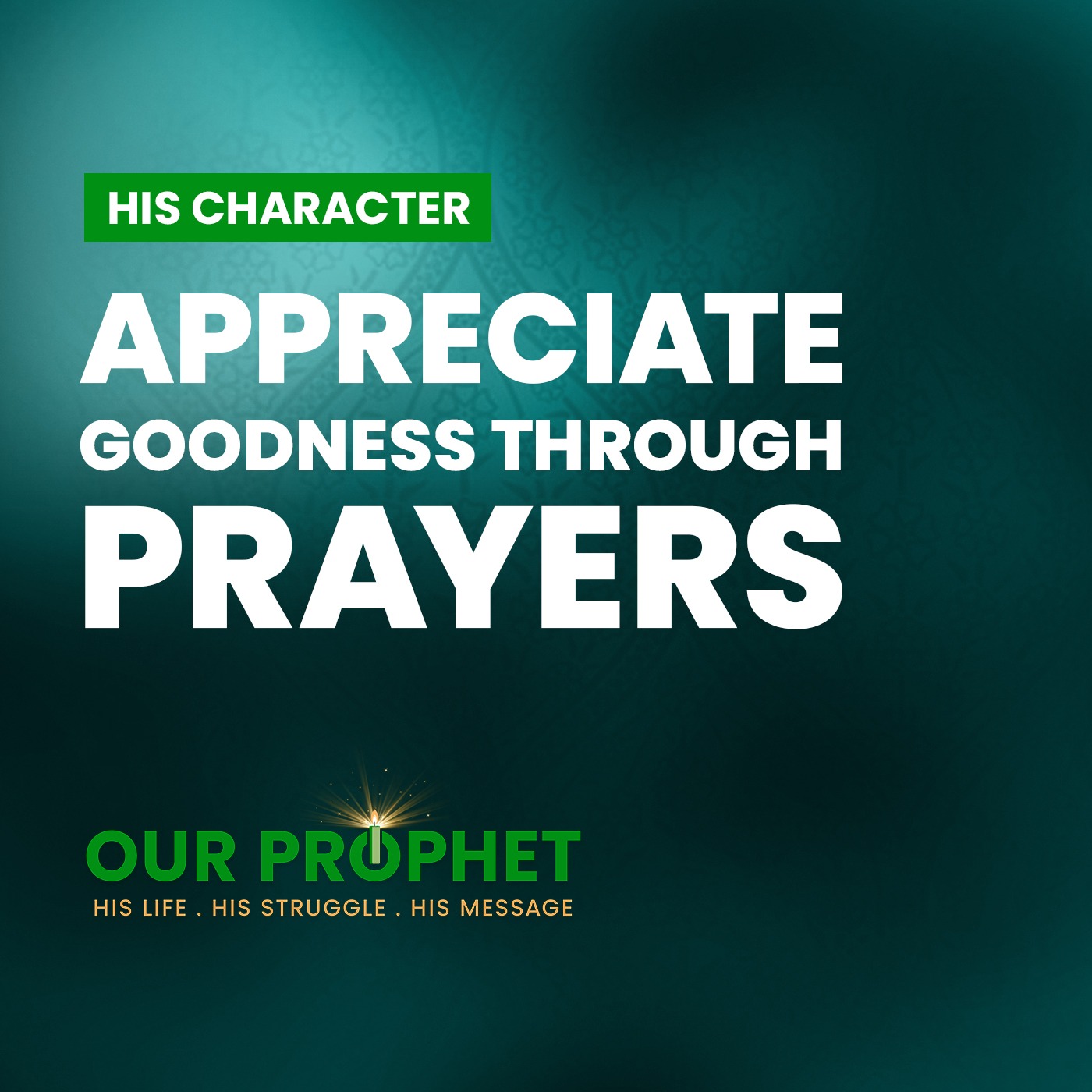 Ep 244: Prophet's Amazing Sunnah of Making Dua for Those Around Him | #OurProphet episode artwork