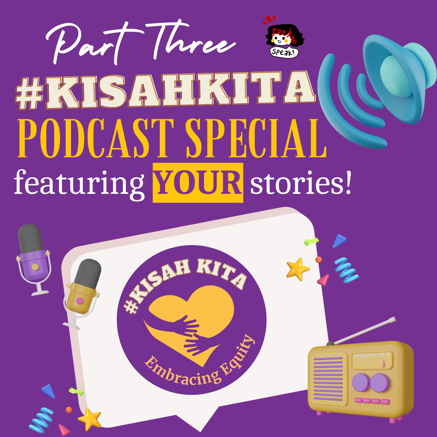#KisahKita Special [Part 3] - Malaysian women and girls share their stories on Equity episode artwork