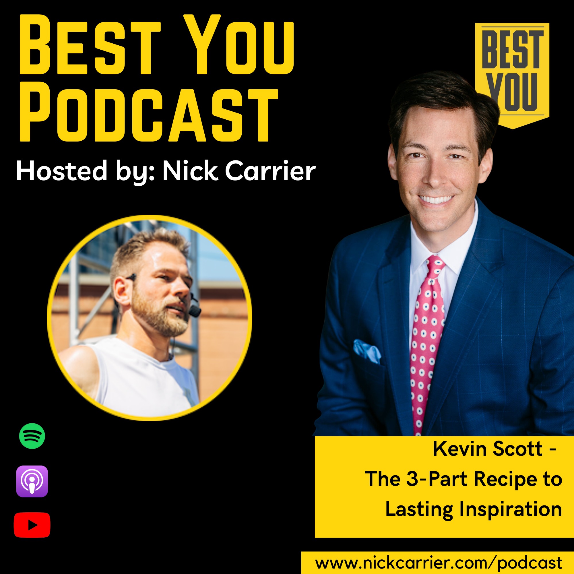 Kevin Scott - The 3-Part Recipe to Lasting Inspiration episode artwork