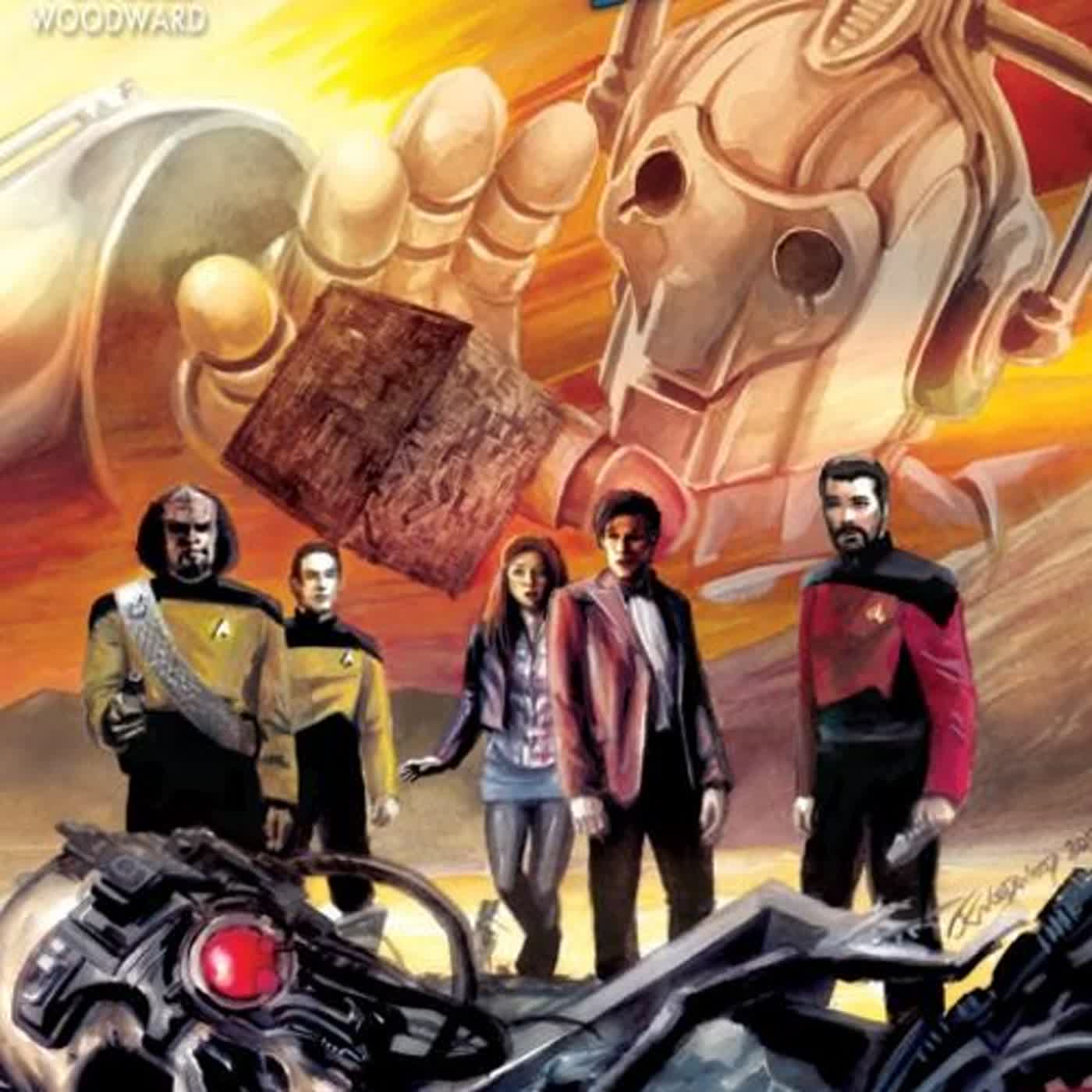Star Trek The Next Generation Doctor Who Assimilation² Chapter 4 episode artwork