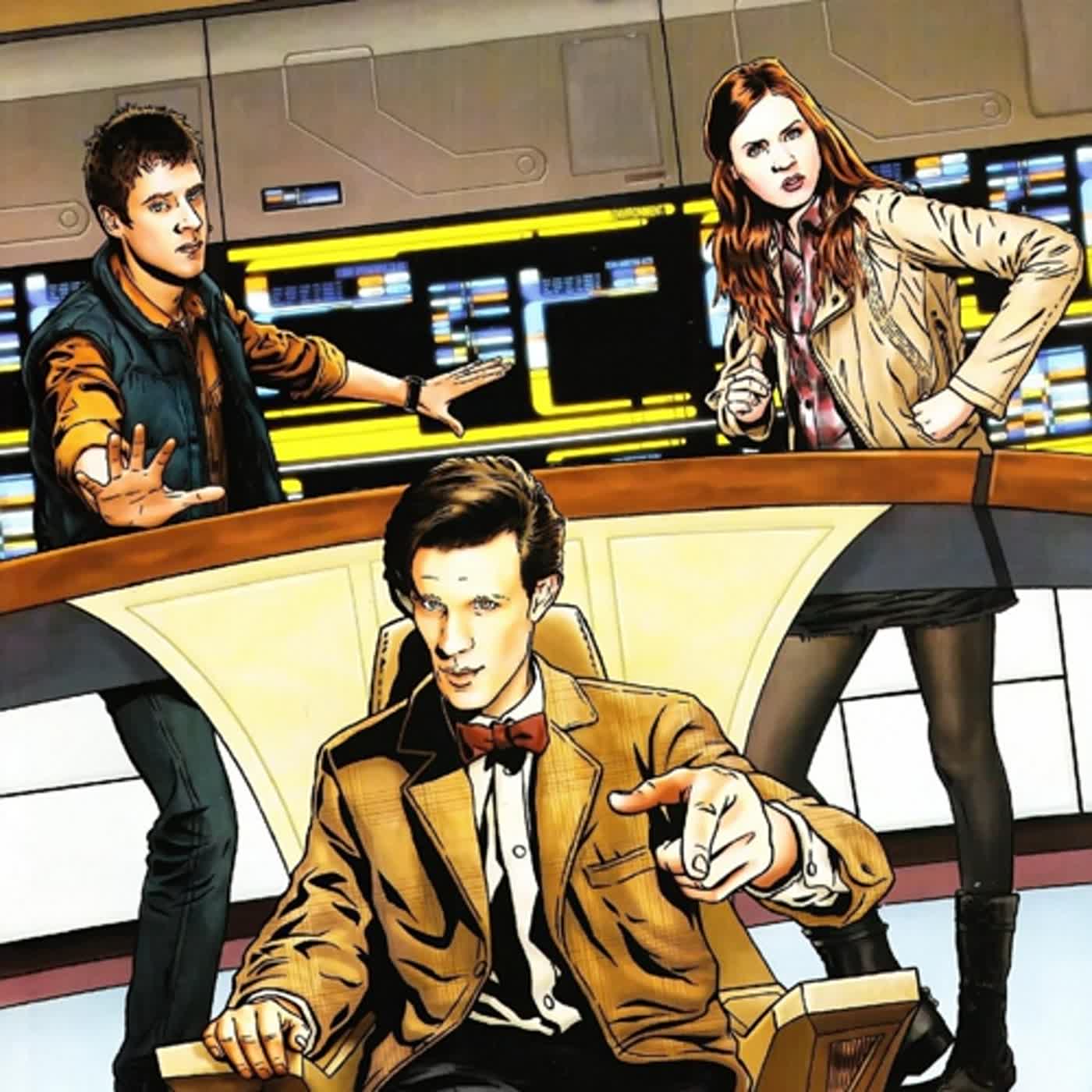 Star Trek The Next Generation Doctor Who Assimilation² Chapter 1 episode artwork