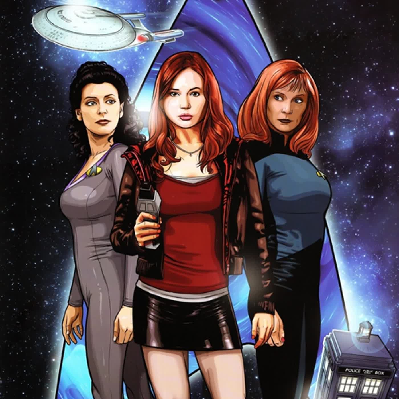 Star Trek The Next Generation Doctor Who Assimilation² Chapter 5 episode artwork