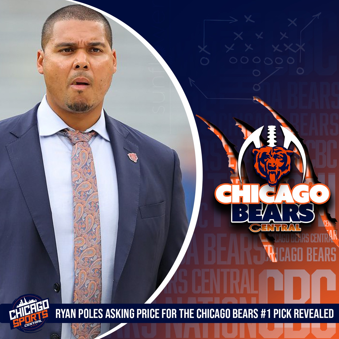 Ryan Poles Asking Price For The Chicago Bears #1 Pick Revealed As Team Scramble To Get Deal Done