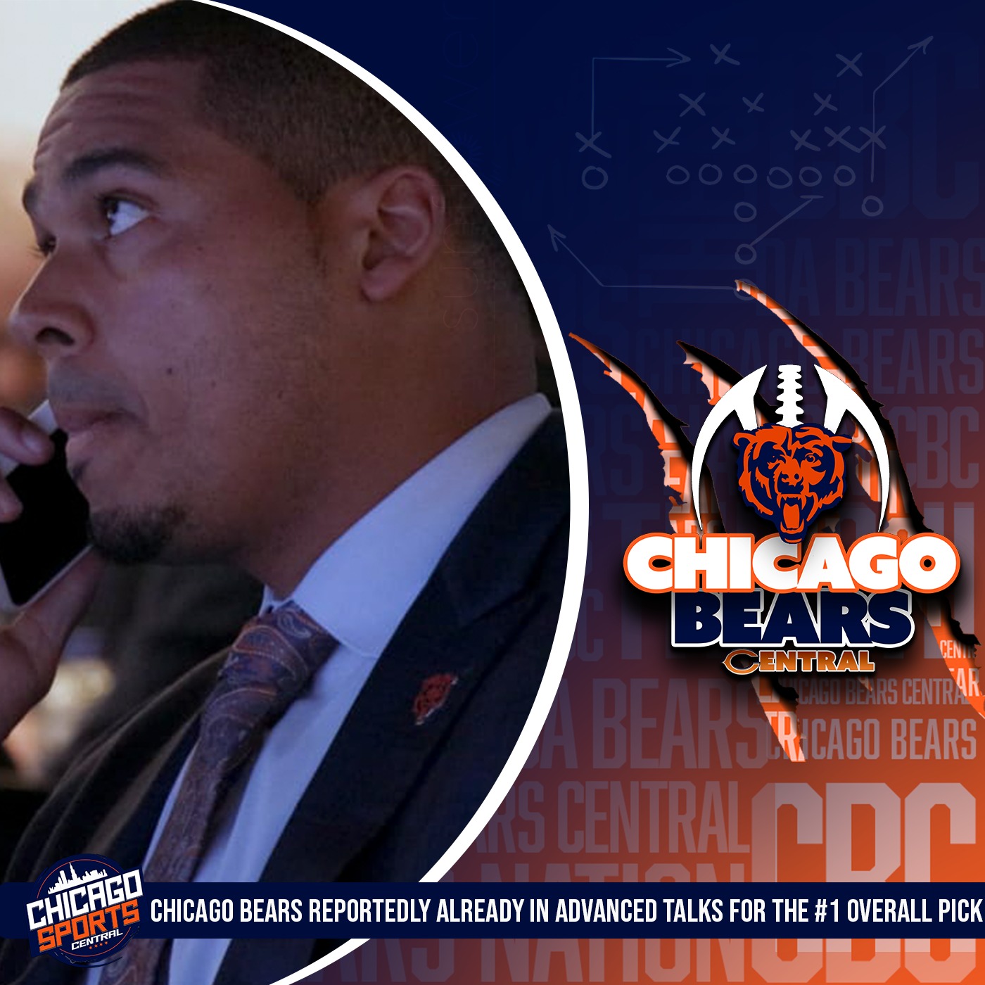 Chicago Bears Reportedly Already In Advanced Talks For The #1 Overall Pick