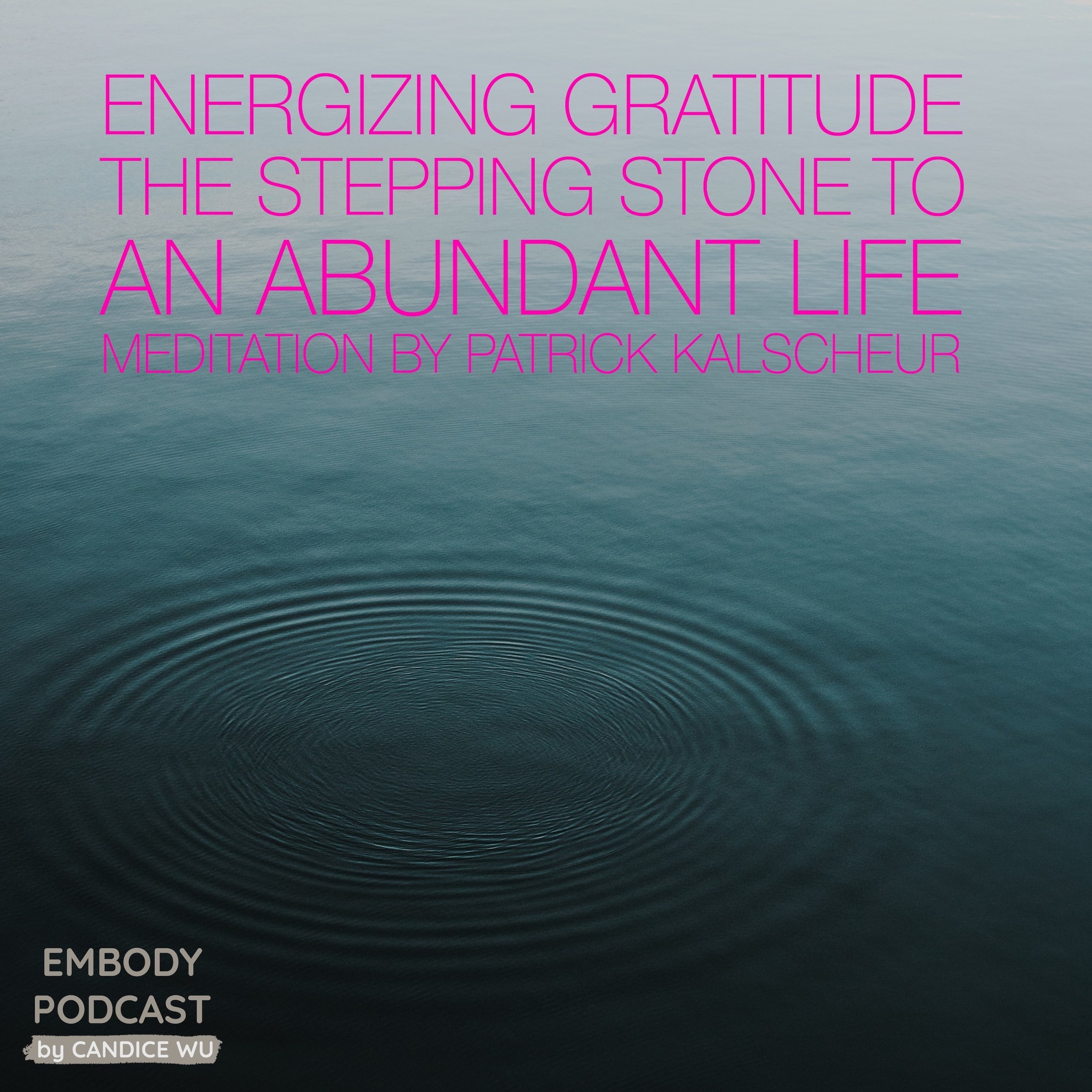 31a: Meditation ❤ Energizing Gratitude: The Stepping Stone to An Abundant Life by Patrick Kalscheur