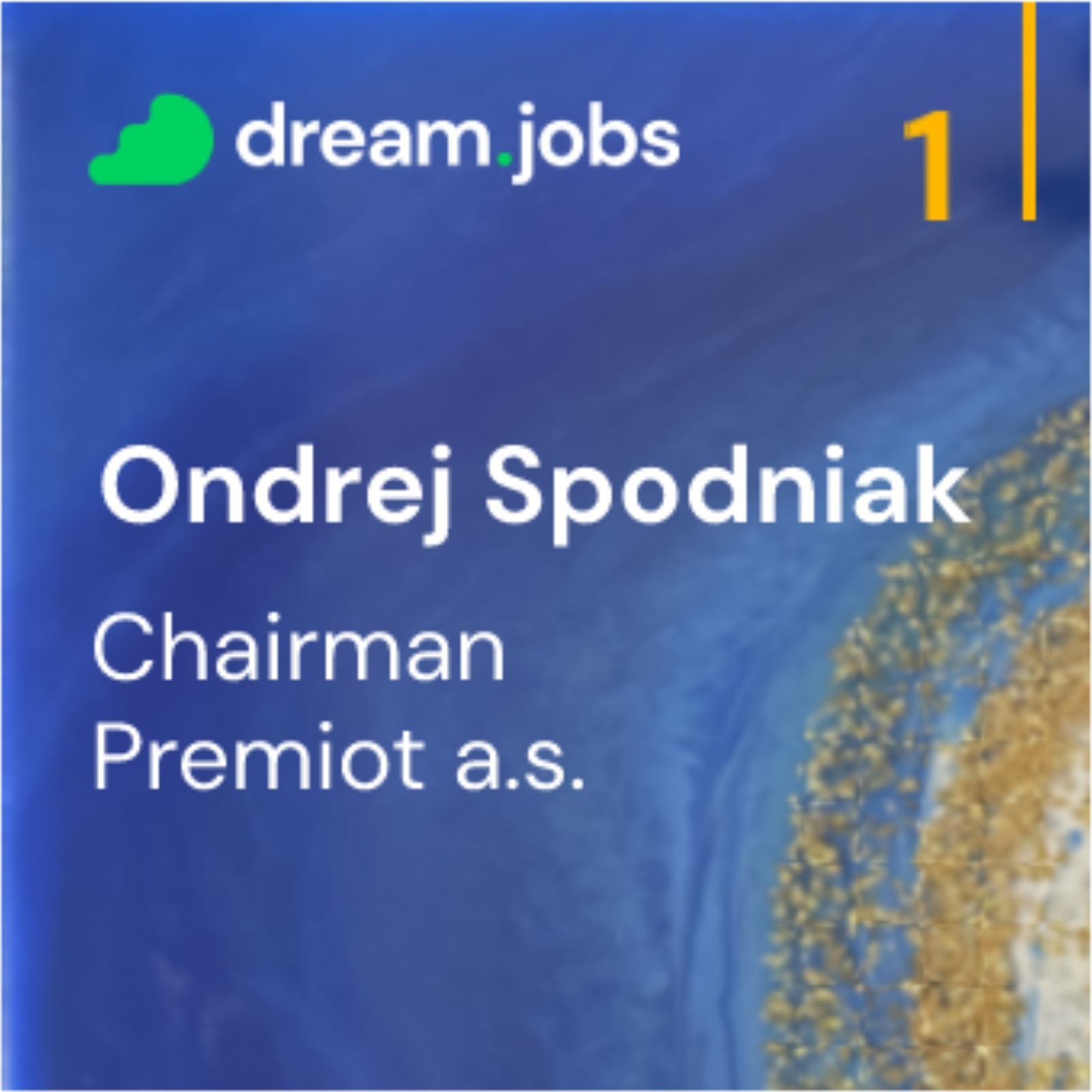 Obal epizody #42 — Ondrej Spodniak · Chairman · Premiot a.s.