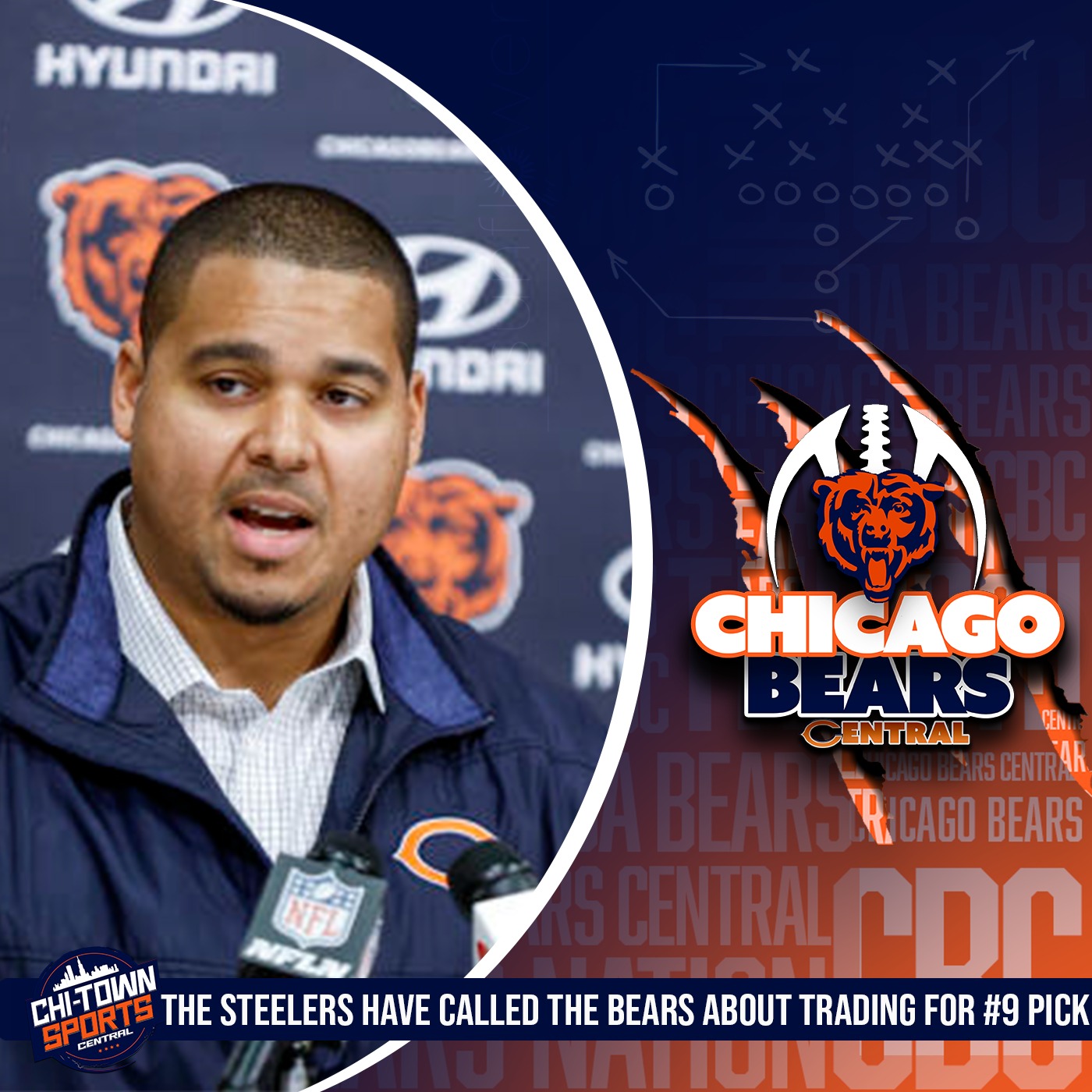 The Pittsburg Steelers Have Called The Bears About Trading For #9 Pick