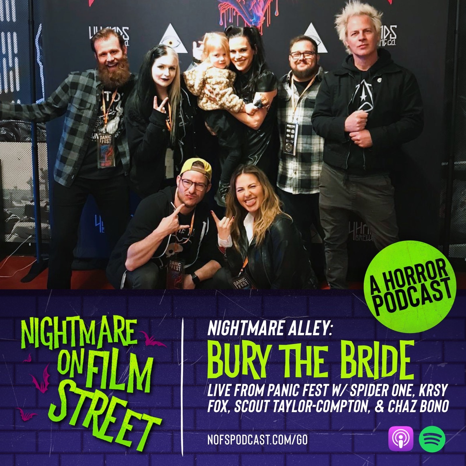 Nightmare Alley: BURY THE BRIDE Interview Live From Panic Fest 2023 with Spider One, Krsy Fox, Scout Taylor-Compton and Chaz Bono
