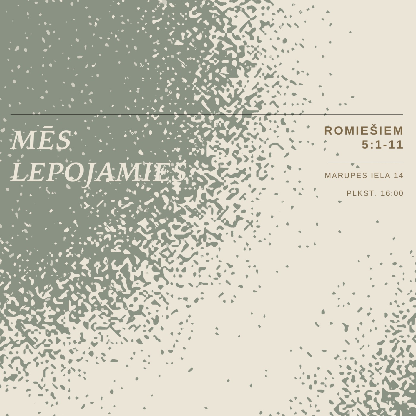 "Mēs lepojamies!" - Romiešiem 5:1-11 (16.04.2023.) episode artwork