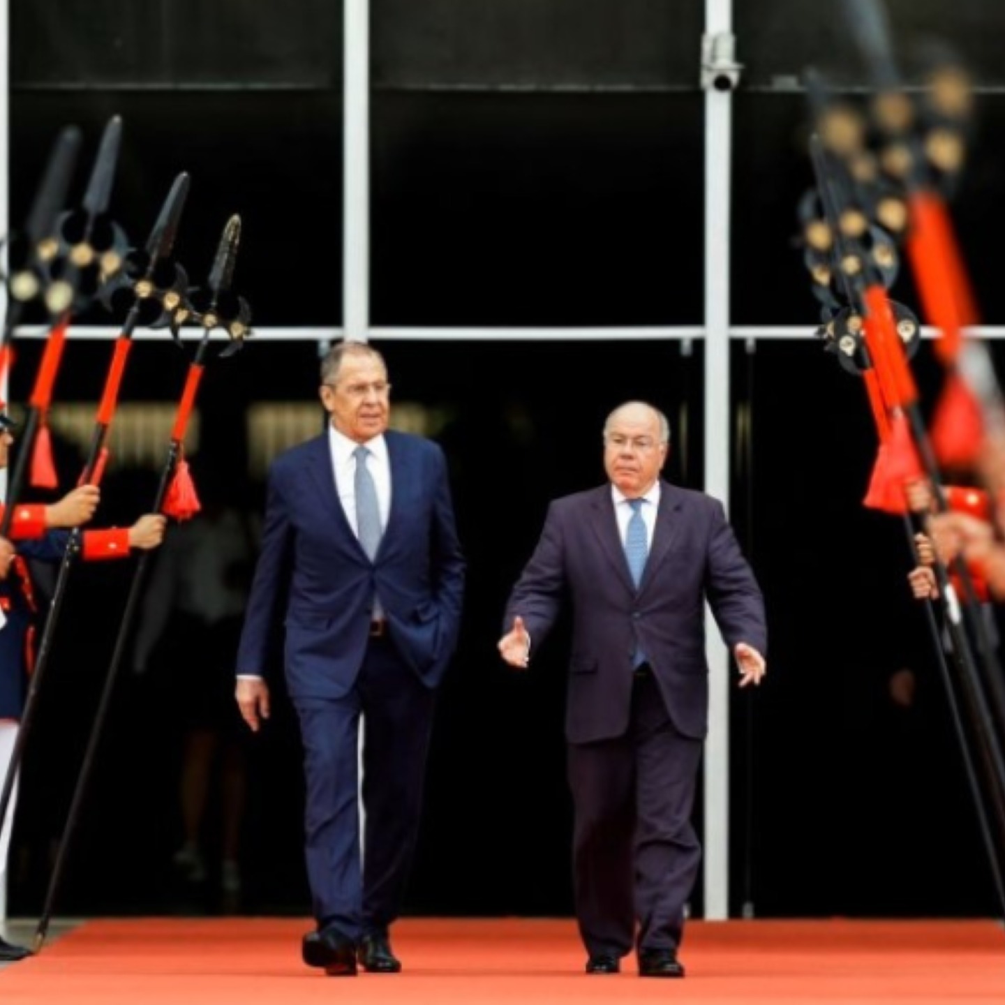 Russia's Foreign Minister Sergey Lavrov Visits Brazil