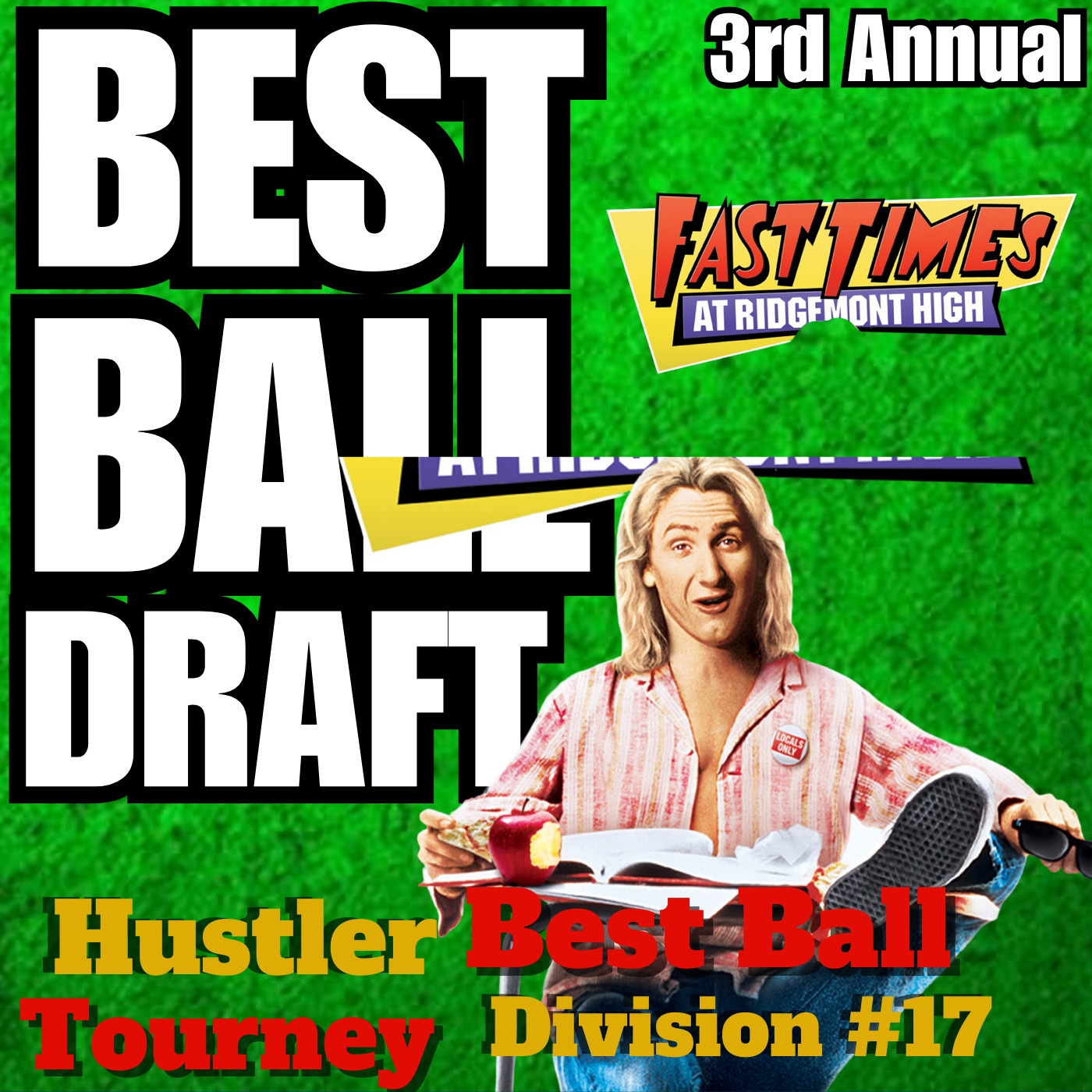 LIVE Best Ball Draft With ROOKIES, #17 FAST TIMES Division, Hustler Best Ball Tourney episode artwork