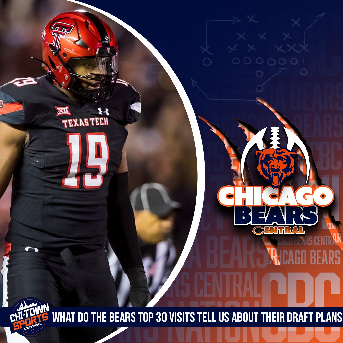 What Do The Bears Scheduled  Top 30 Visits Tell Us About The Team's Draft Plans?
