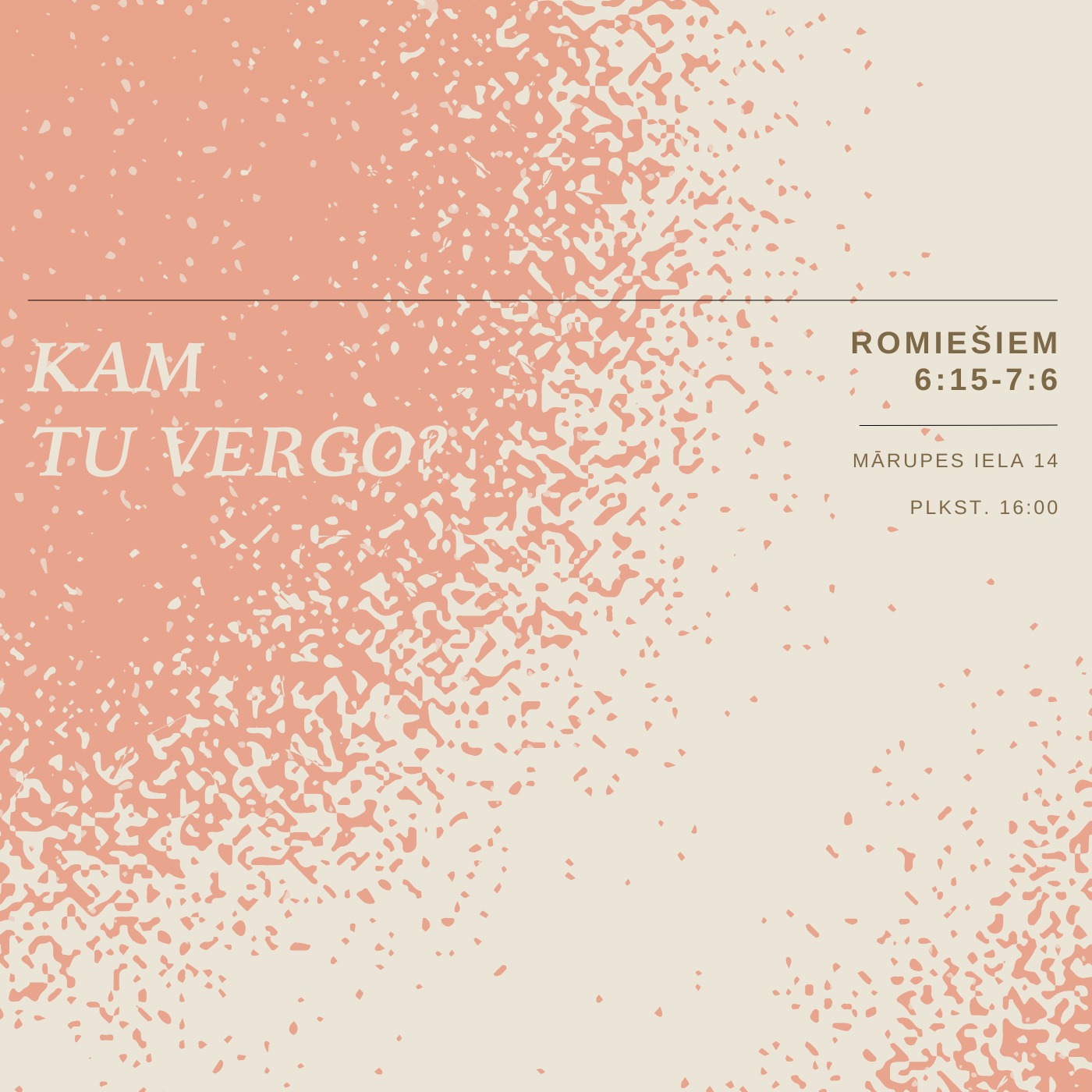 "Kam tu vergo?" - Romiešiem 6:15-7:6 (07.05.2023.) episode artwork