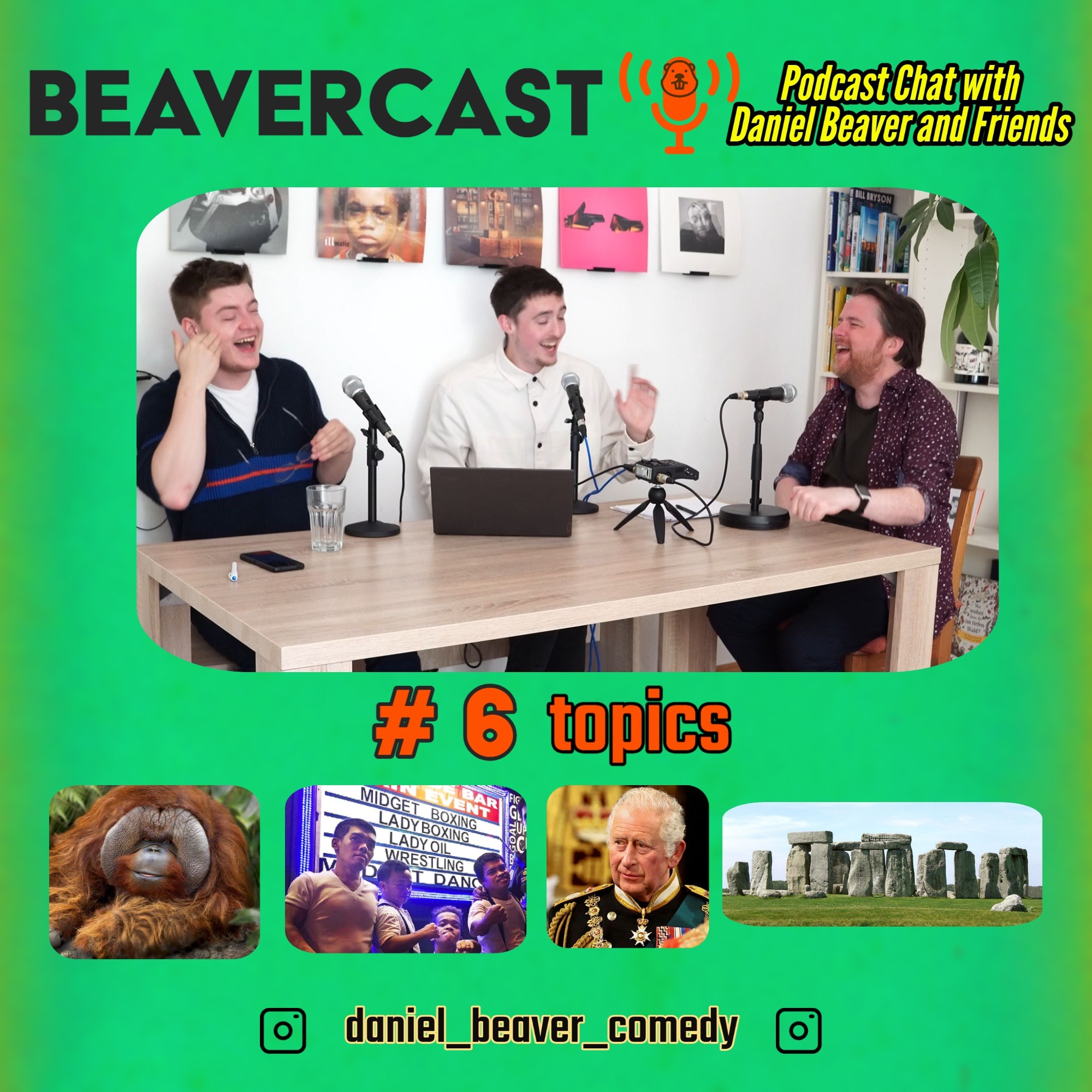 How was Stonhenge built? The Midget Fighting League, King Charles and more  |  Beavercast