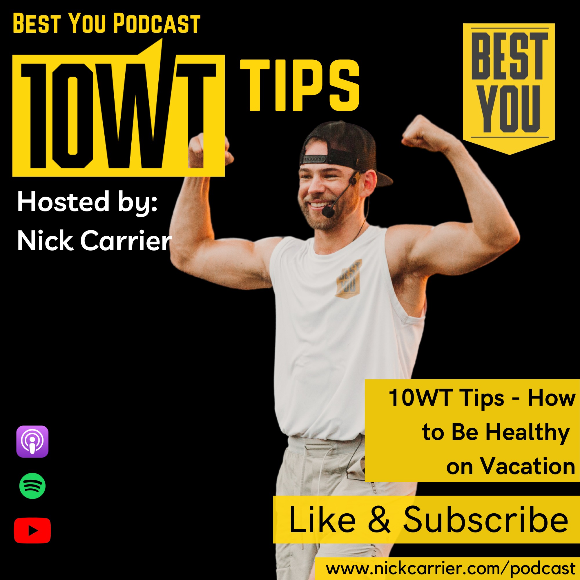 10WT Tips - How to Be Healthy on Vacation episode artwork