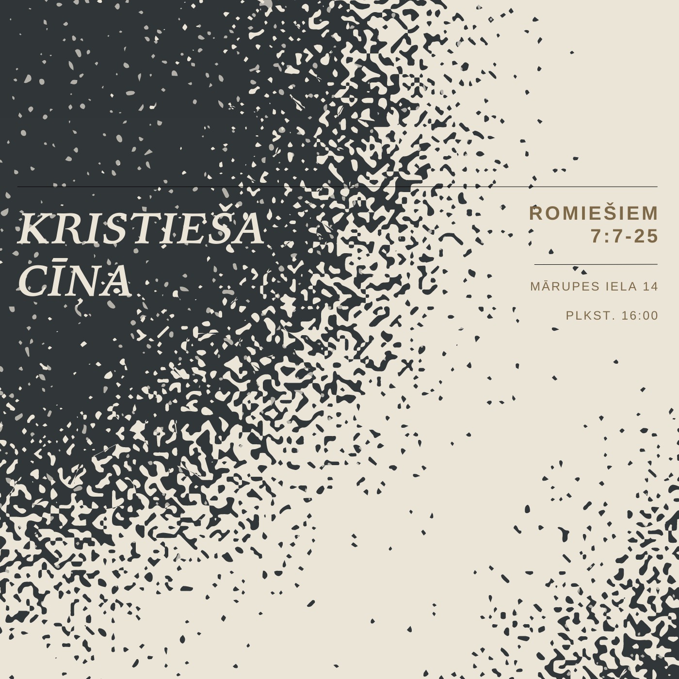 "Kristieša cīņa" - Romiešiem 7:7-25 (14.05.2023.) episode artwork