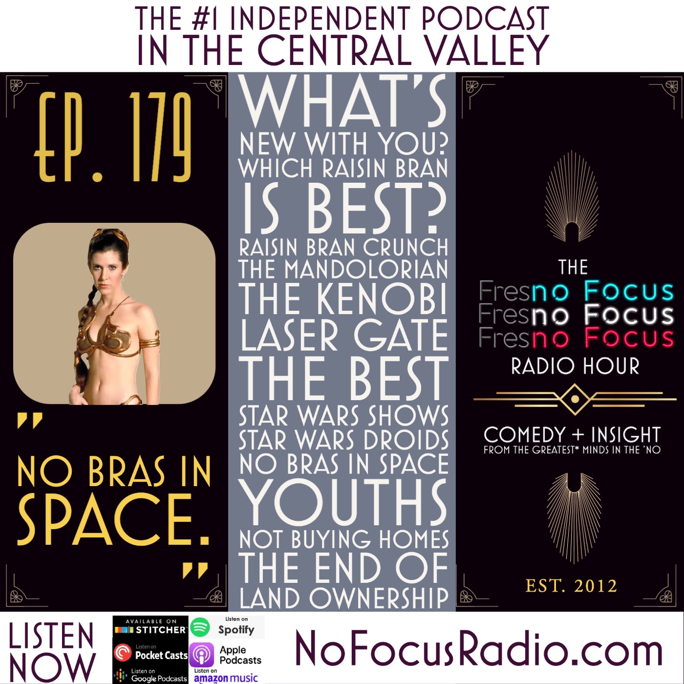 The no Focus Radio Hour Ep 179: "No Bras In Space."