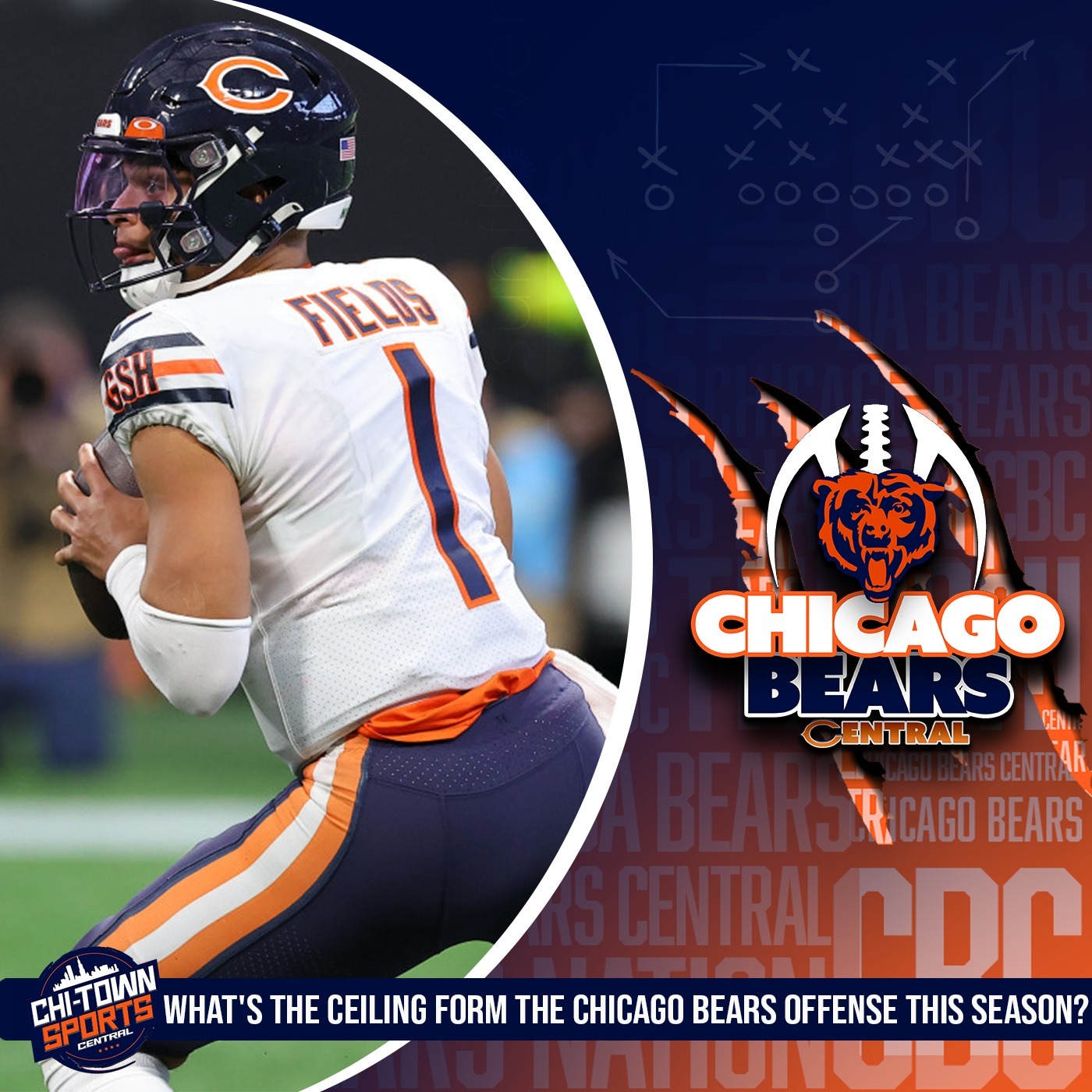 What's The Ceiling For The Chicago Bears Offense This Season | Grading All Offseason Moves