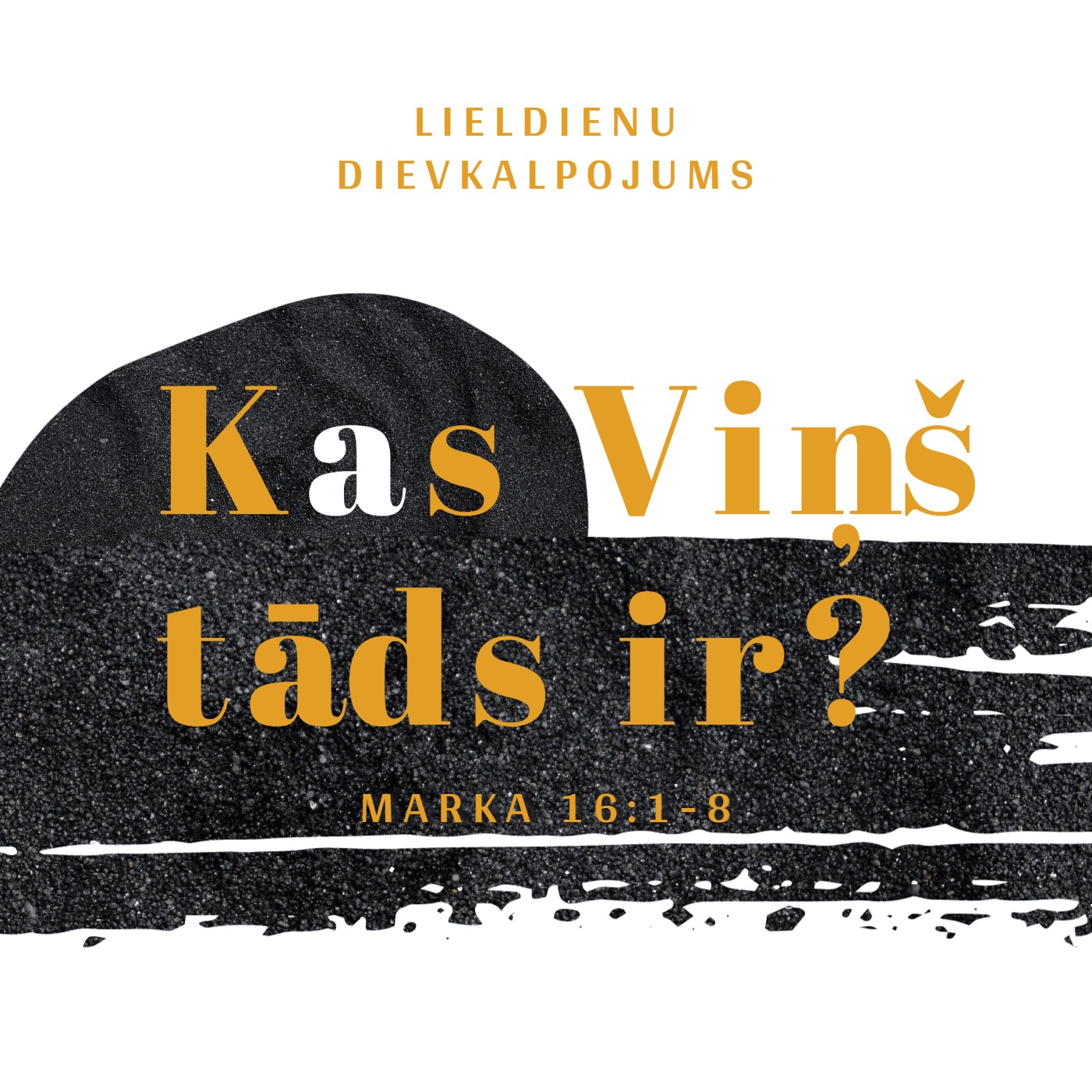 "Kas Viņš tāds ir?" - Marka 16:1-8 (09.04.2023. - Lieldienu dievkalpojums) episode artwork