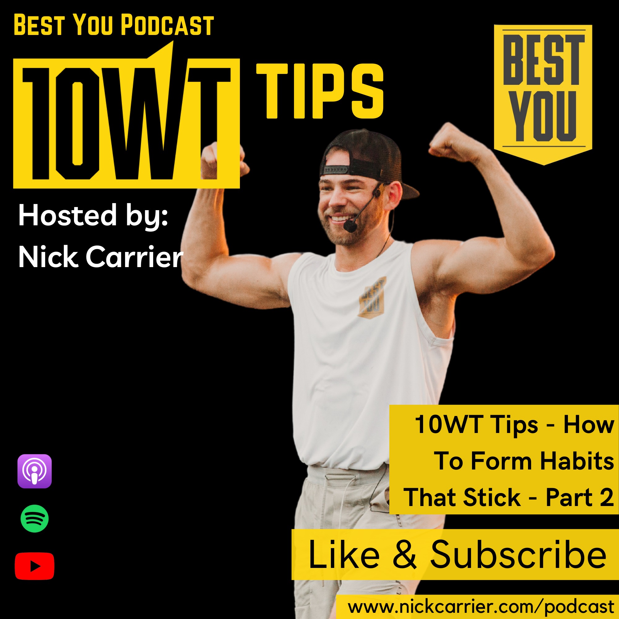 10WT Tips - How To Form Habits That Stick - Part 2 episode artwork
