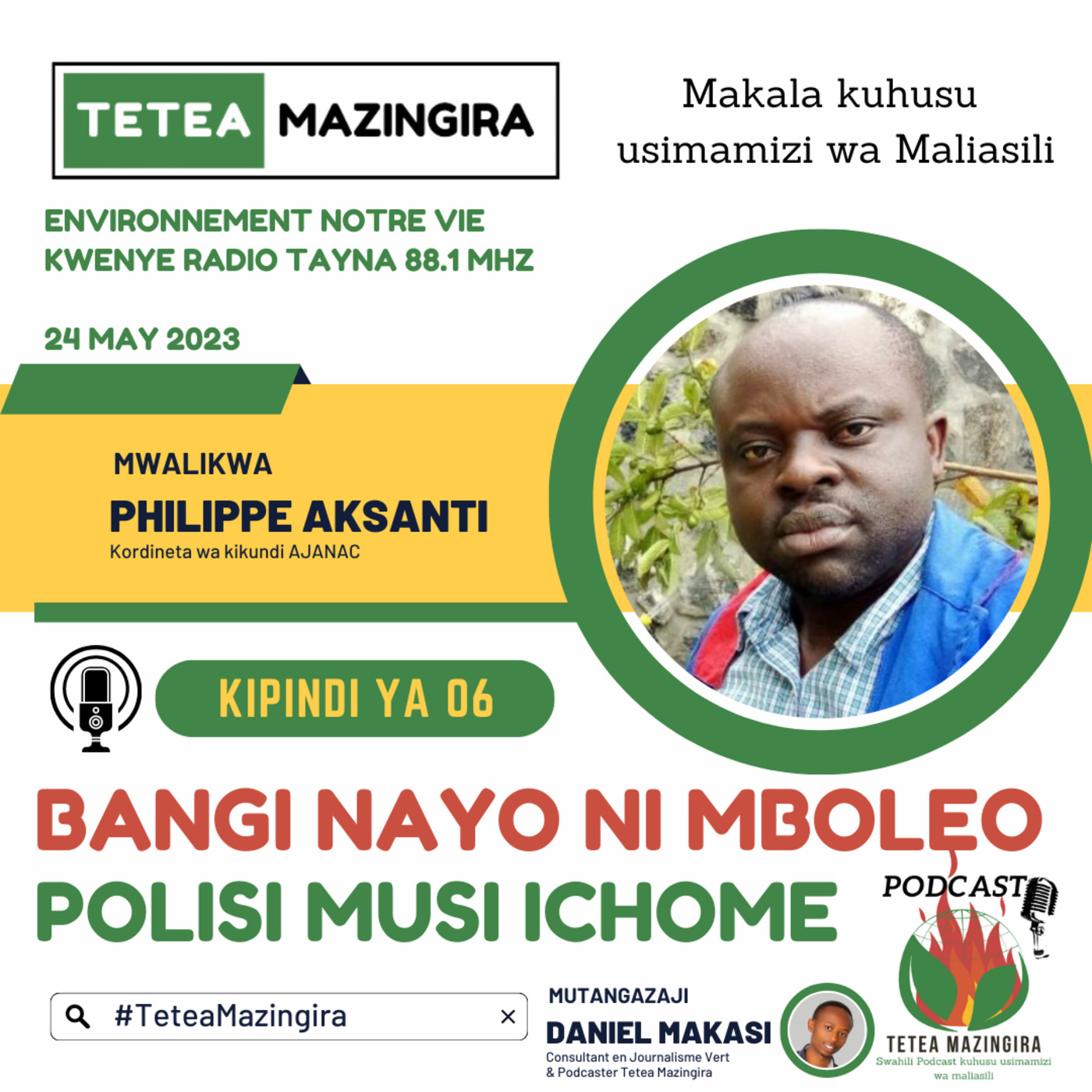 Tetea Mazingira Swahili Podcast