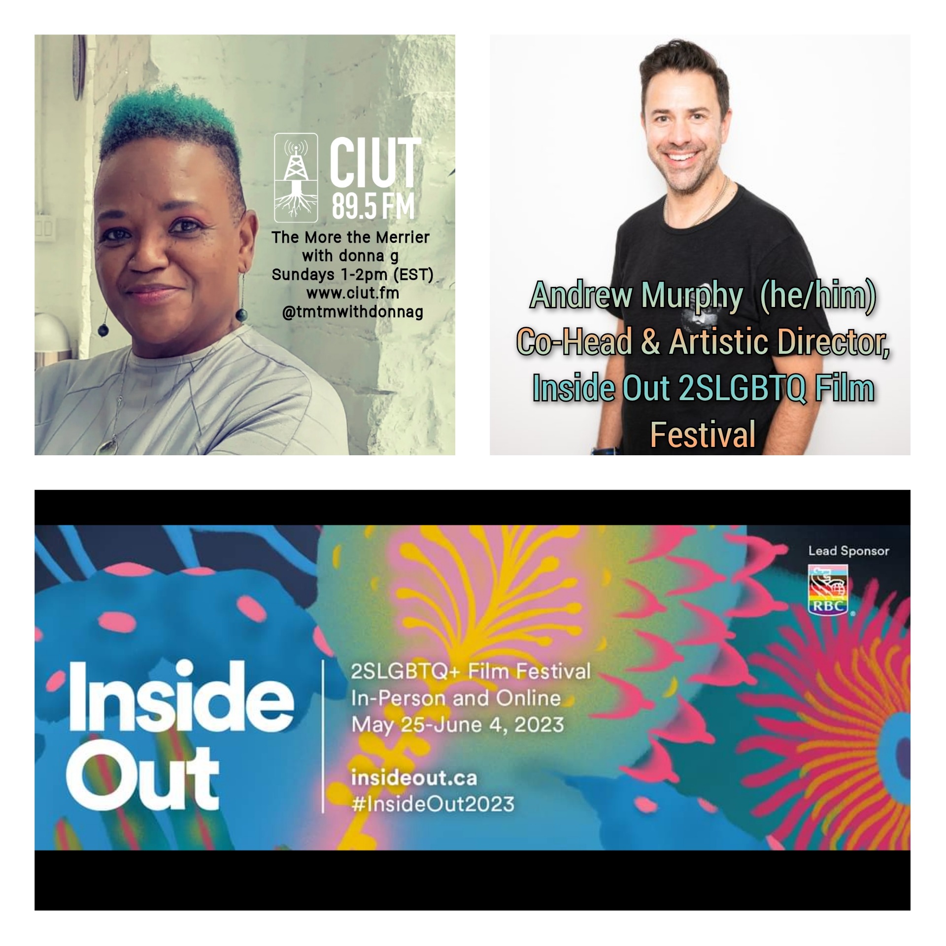 tmtm 28 may 23: Andrew Murphy on Inside Out 2SLGBTQ Film Festival
