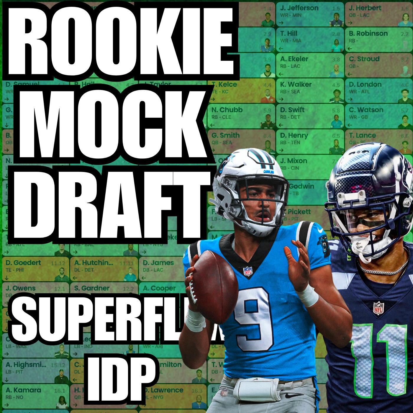 2023 Rookie Mock Draft with IDP episode artwork