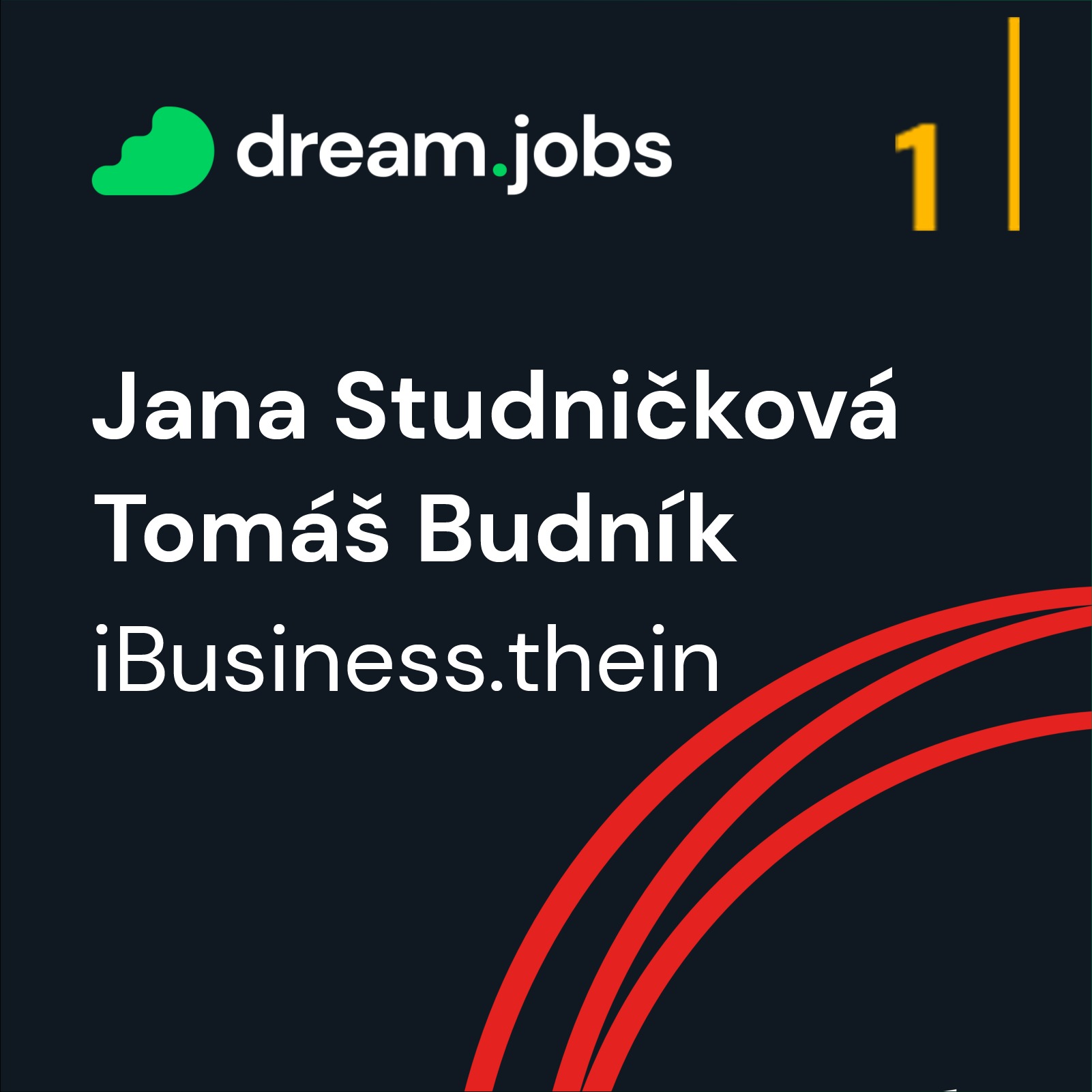 Obal epizody #44 — Jana Studničková, Tomáš Budník · Thein