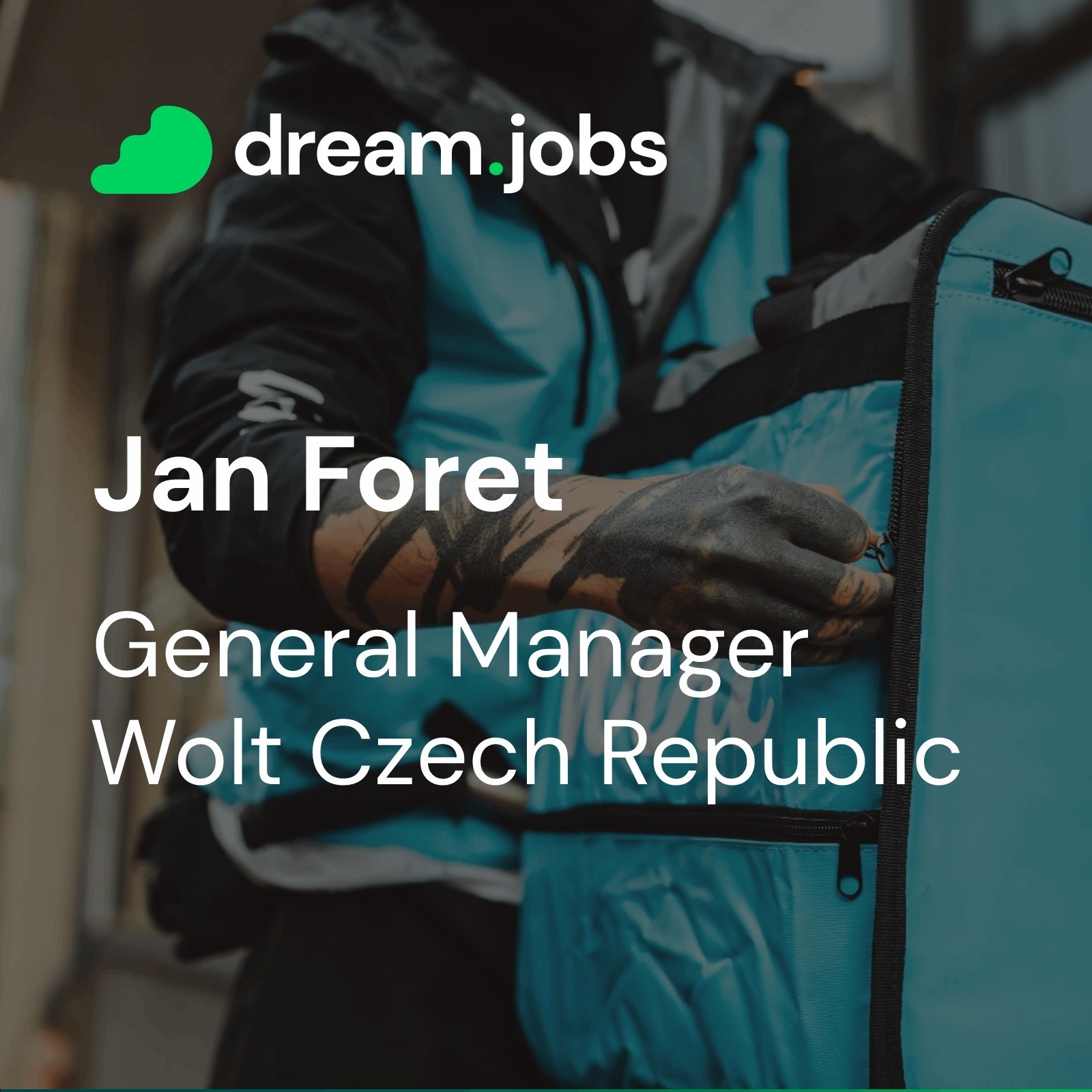 Obal epizody #43 — Jan Foret · General Manager · Wolt Czech Republic