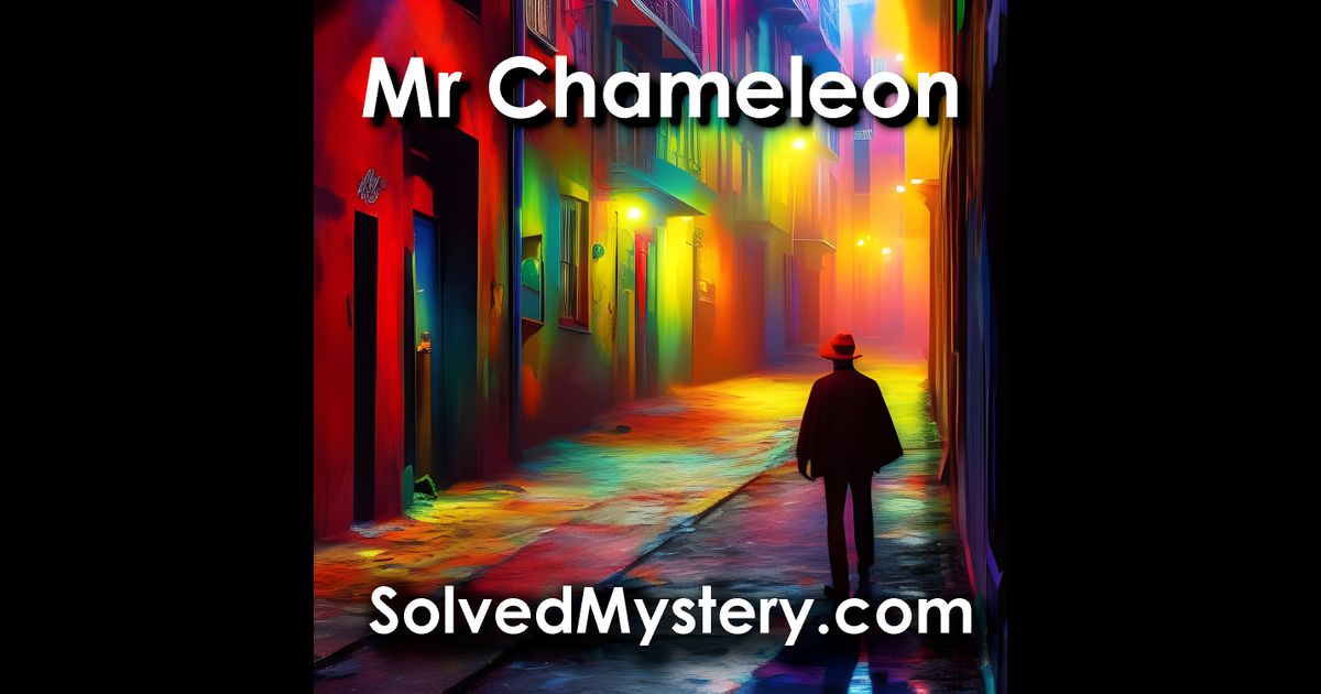 Mr. Chameleon Master of Disguise Detective RedCircle