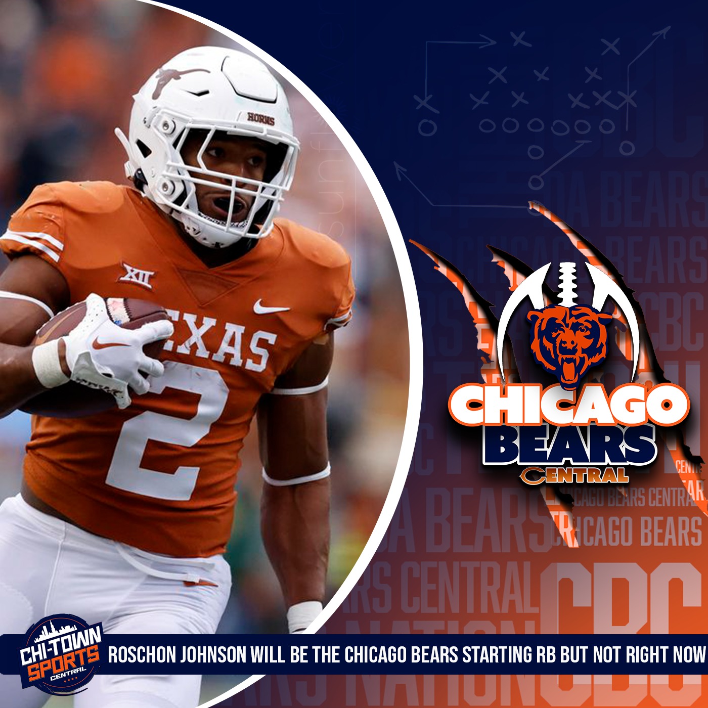 Roschon Johnson Will be The Chicago Bears Starting RB But Not Right Now