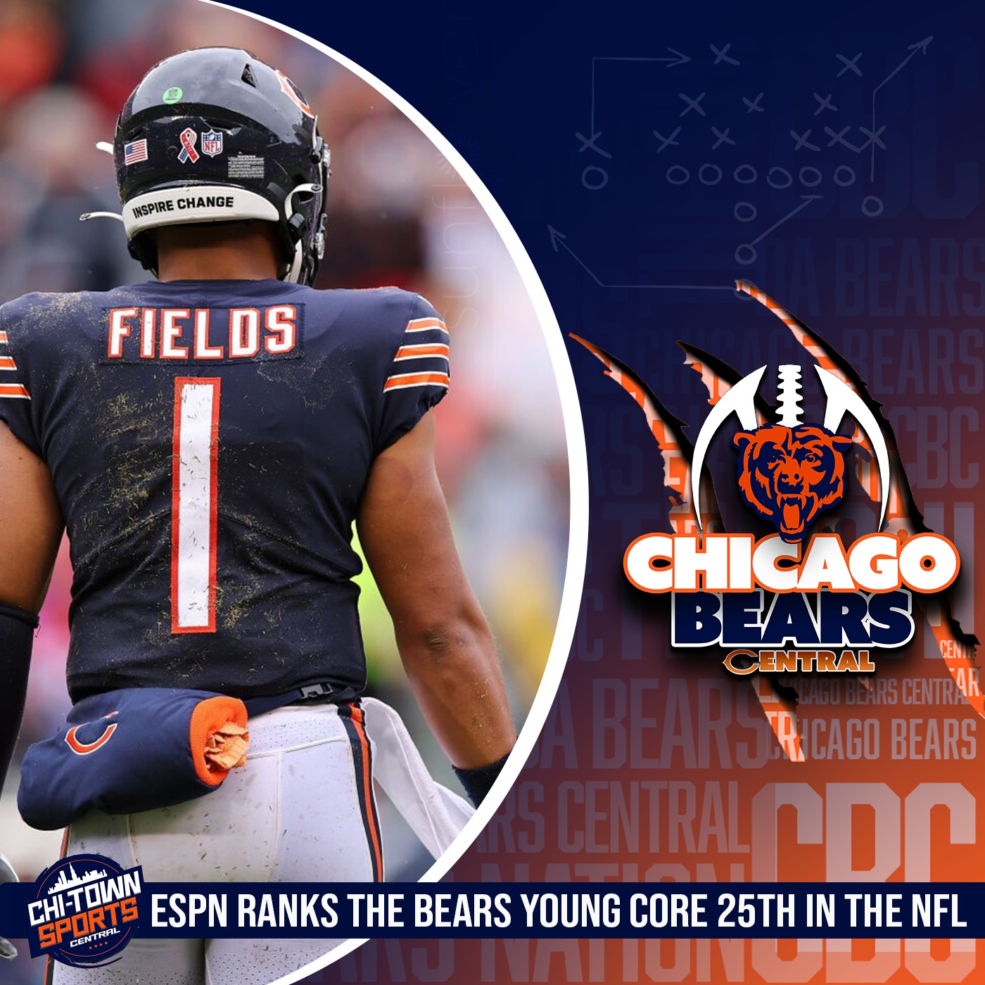 ESPN Ranks Bears Young Core 25th In The NFL