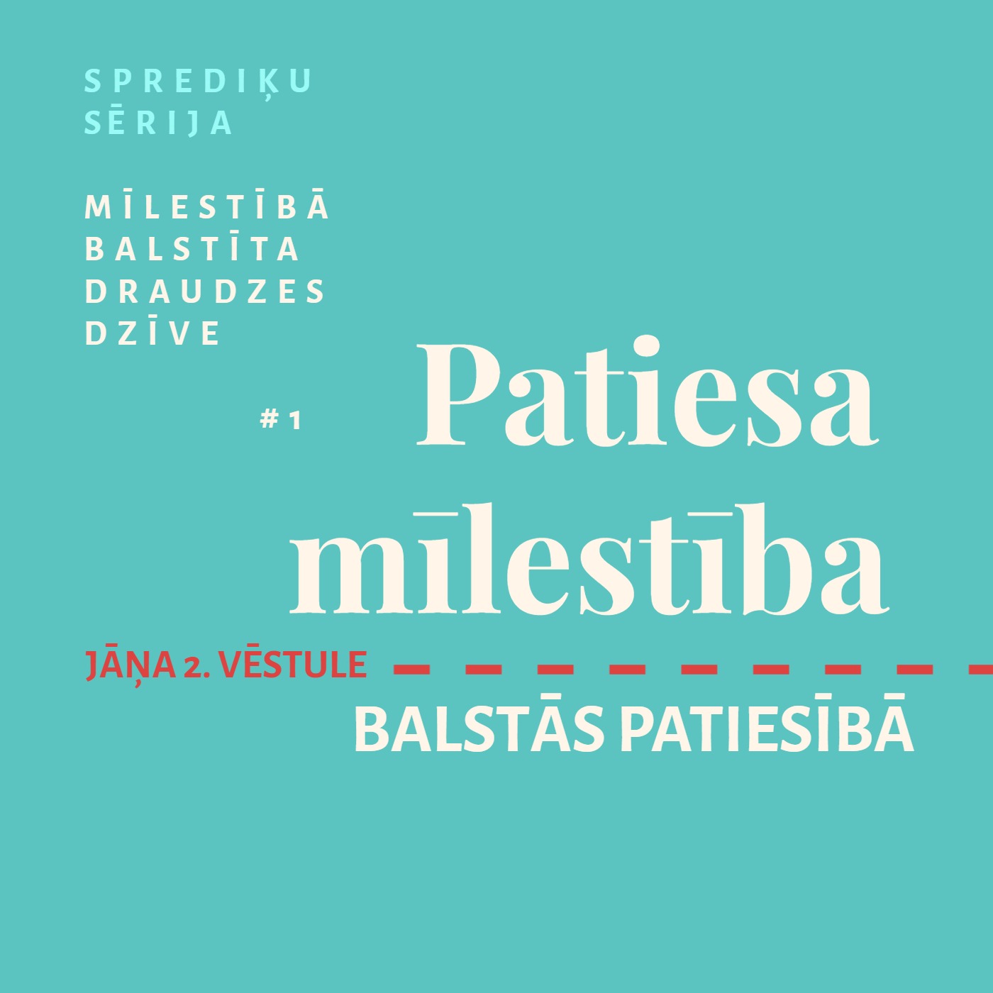 "Patiesa mīlestība balstās patiesībā" - 2. Jāņa (11.06.2023.) episode artwork