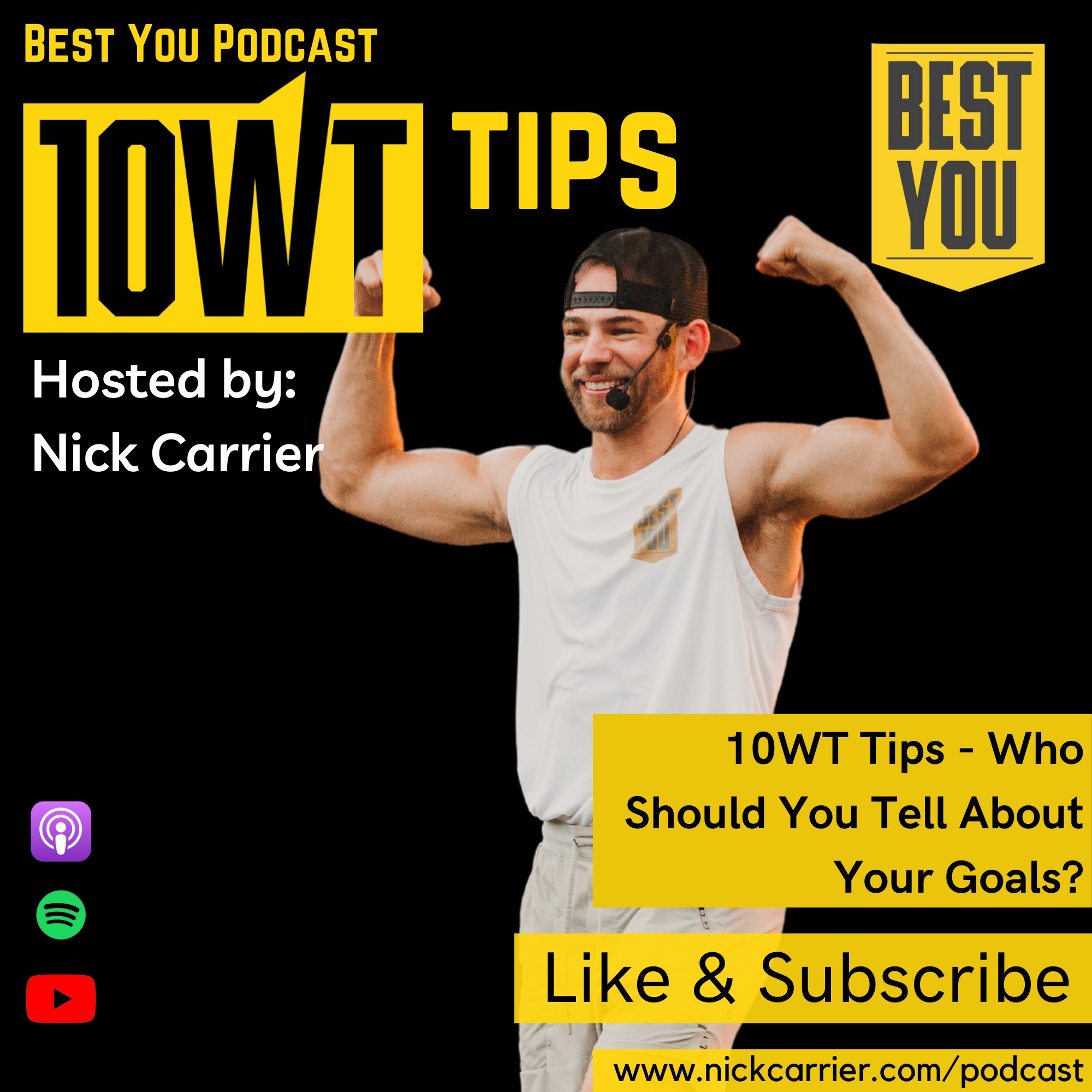 10-WT Tips - Who Should You Tell About Your Goals? episode artwork