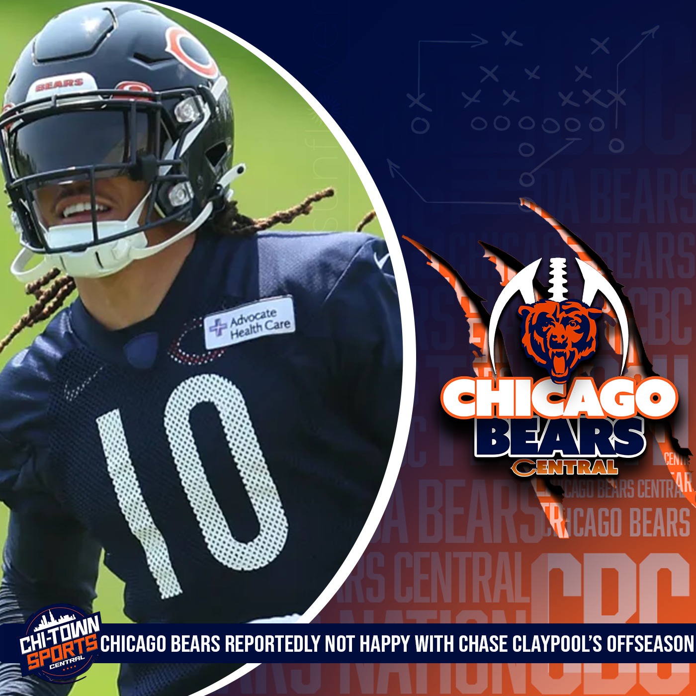 Mailbag: Chicago Bears Reportedly Not Happy With Chase Claypool's Offseason