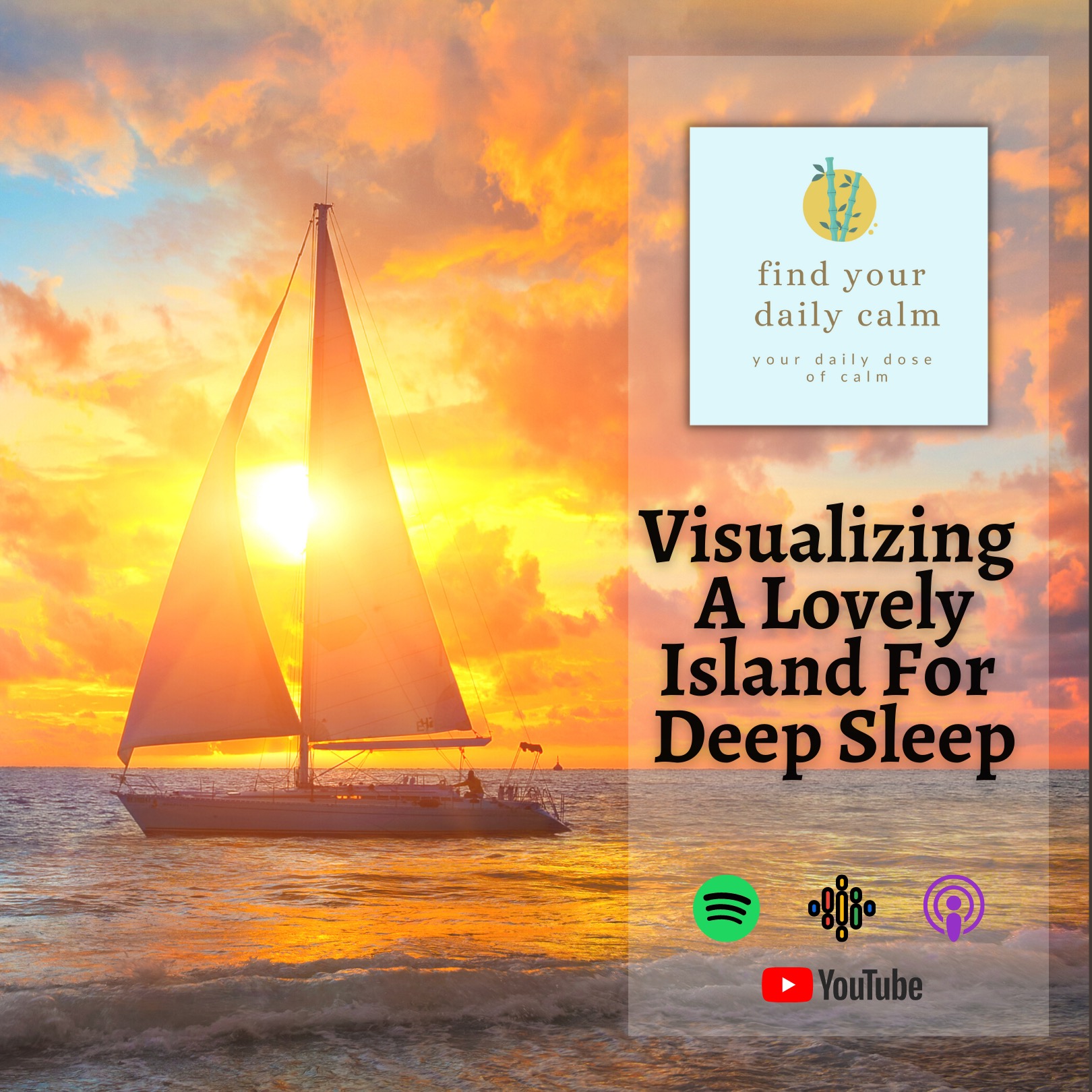 Visualizing A Lovely Island For Deep Sleep