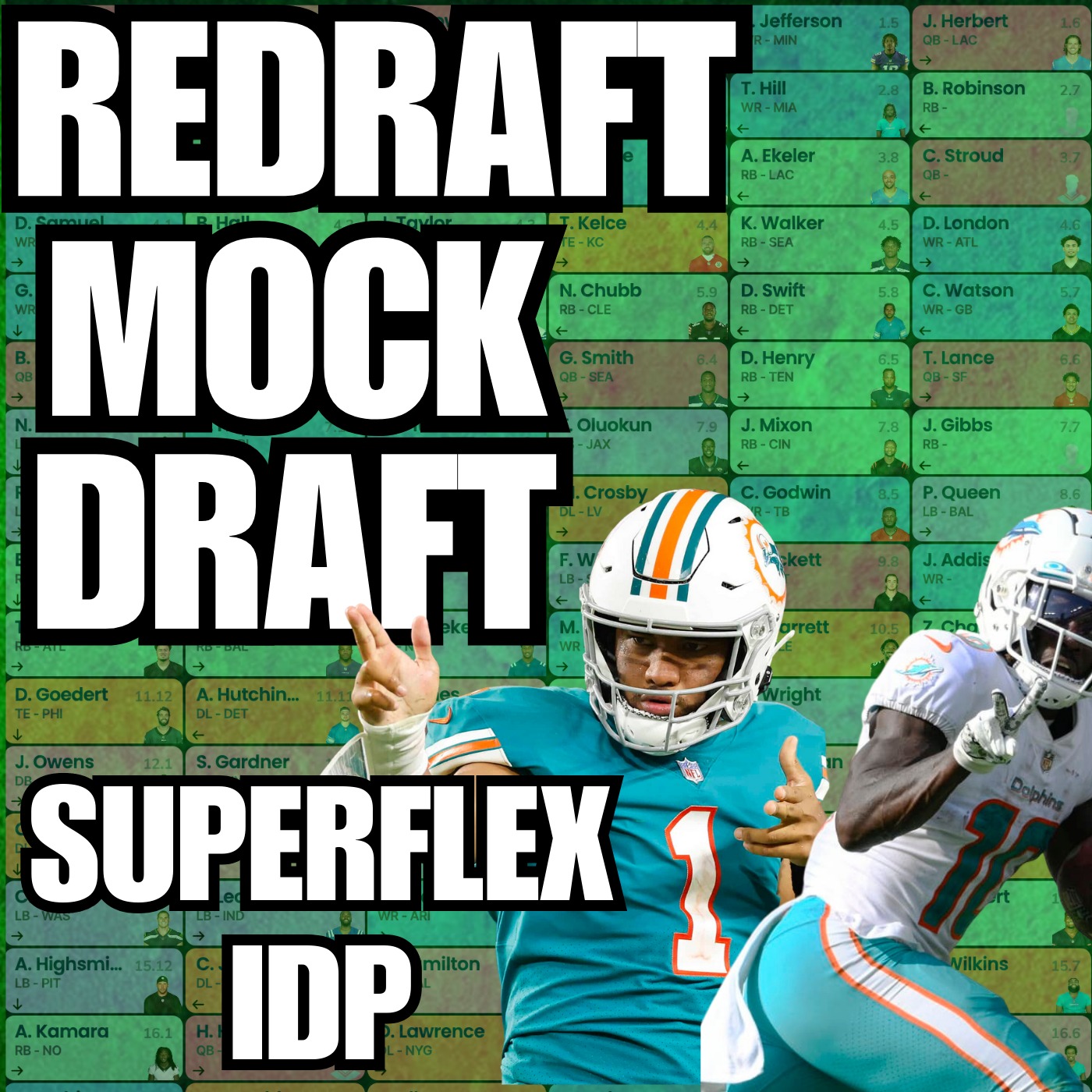 2023 Fantasy Football Mock Draft, Superflex & IDP episode artwork