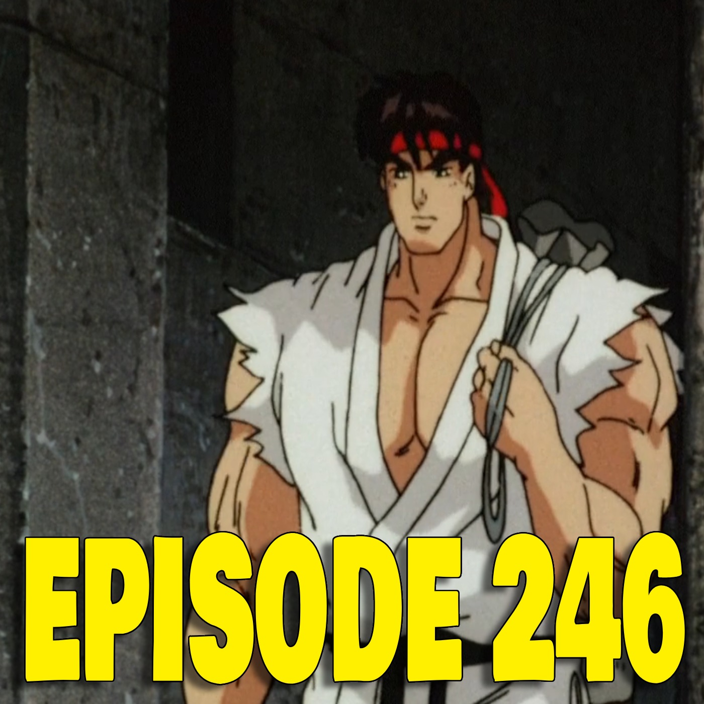 #246- Street Fighter II: The Animated Movie episode artwork