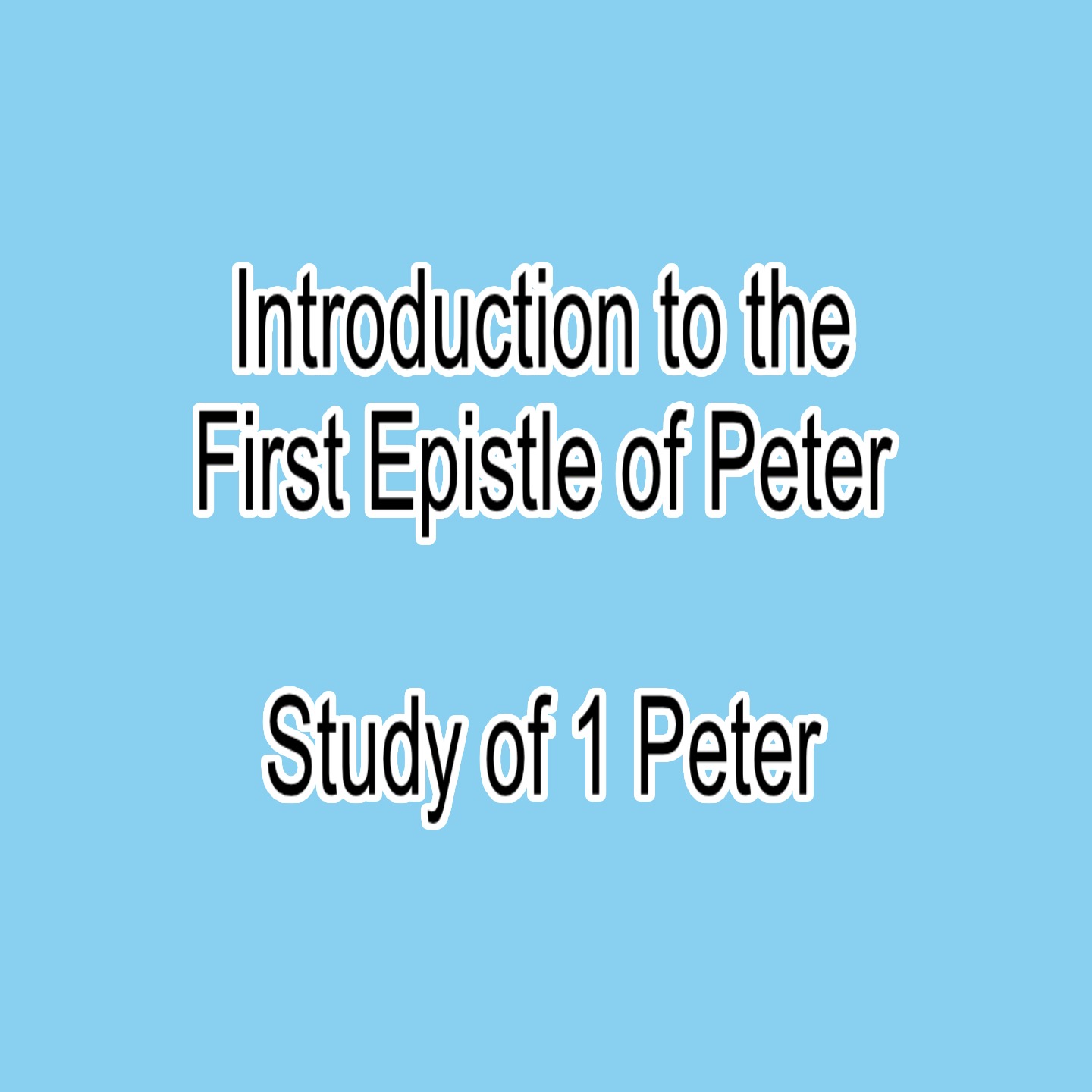 Introduction to the First Epistle of Peter episode artwork