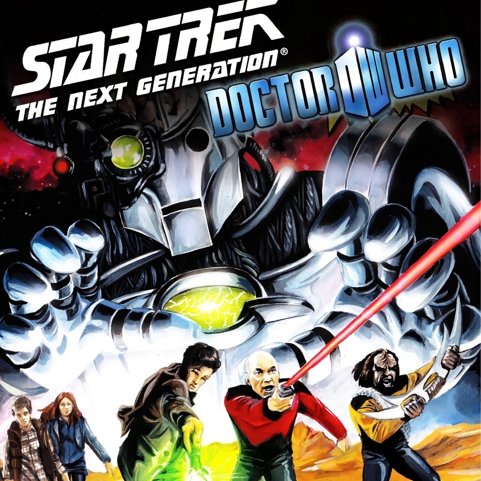 Star Trek The Next Generation Doctor Who Assimilation² Chapter 8 episode artwork