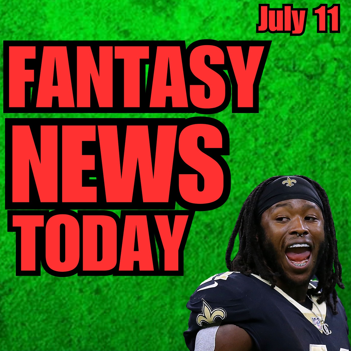 Alvin Kamara Pleads Guilty, Fantasy Football News | Tuesday July 11th 2023 episode artwork